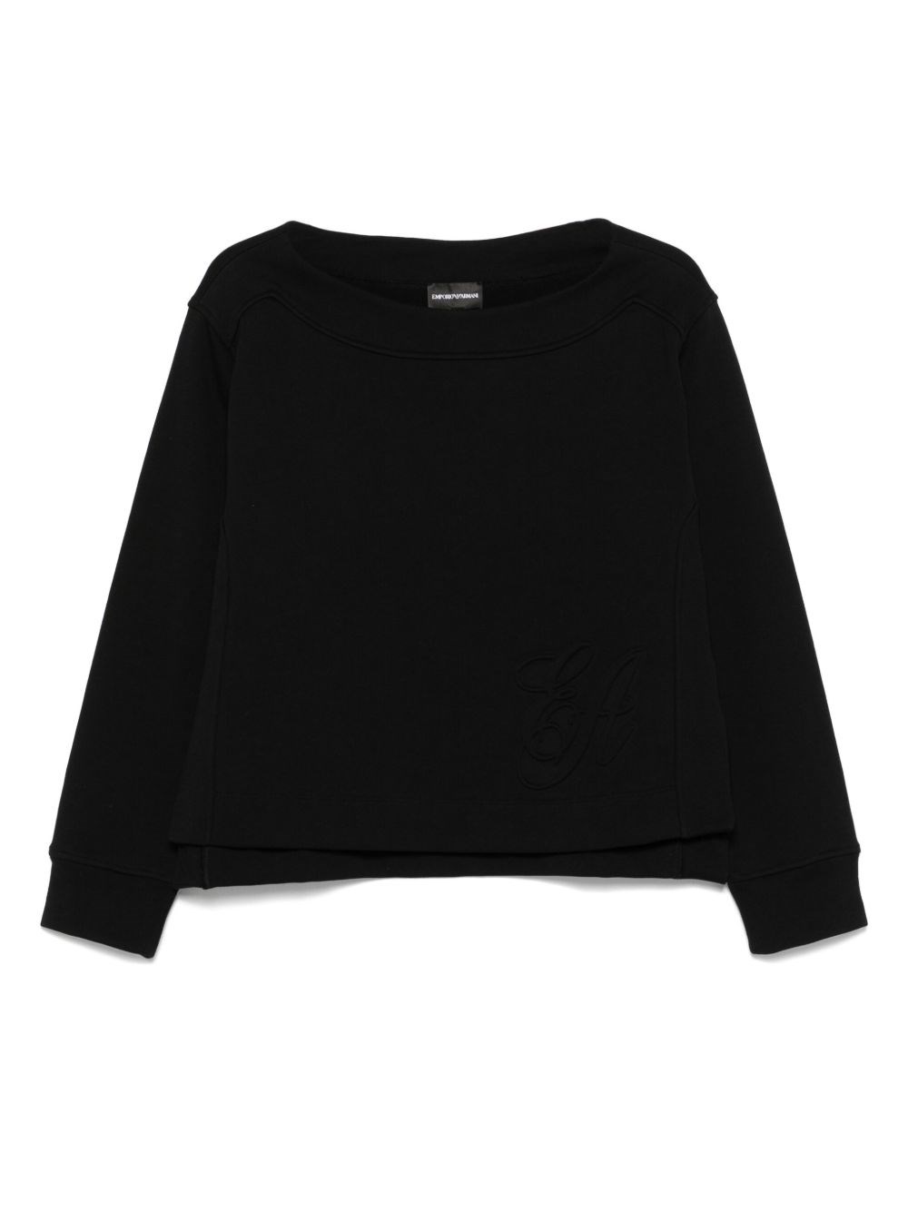 Organic Cotton Sweatshirt - Emporio Armani - Modalova