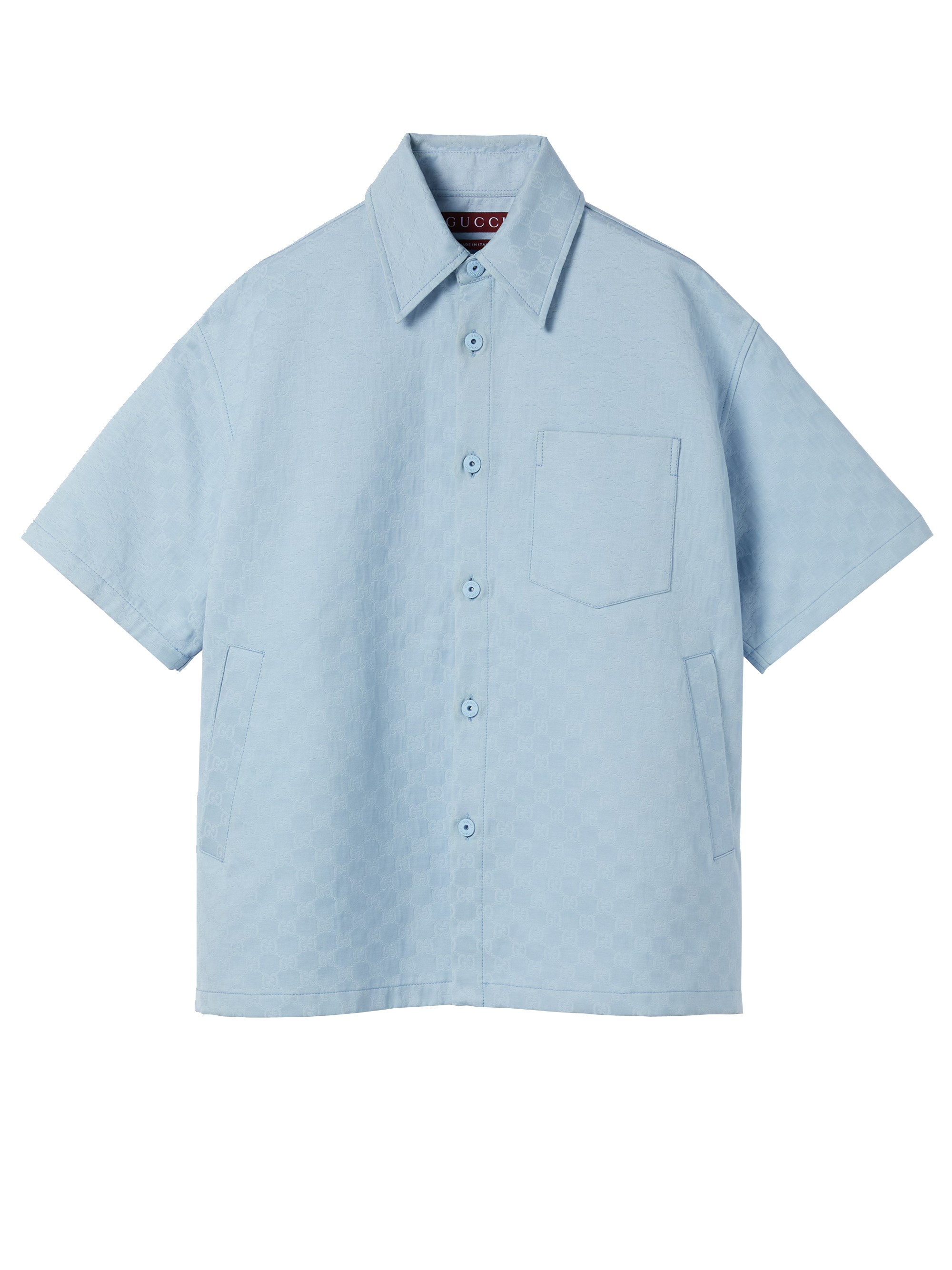 Gucci Gg Cotton Oversized Shirt