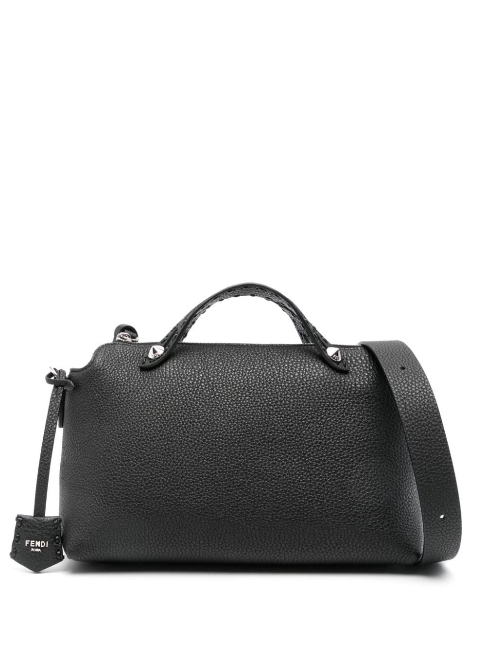 Fendi Women By The Way Medium Leather Handbag In Black