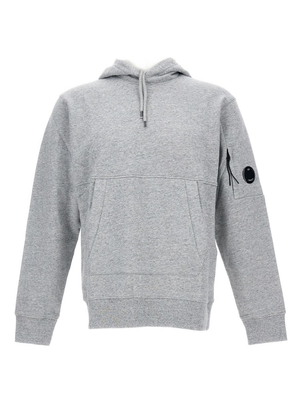C.p. Company C.p.company Cotton Hoodie In Gray