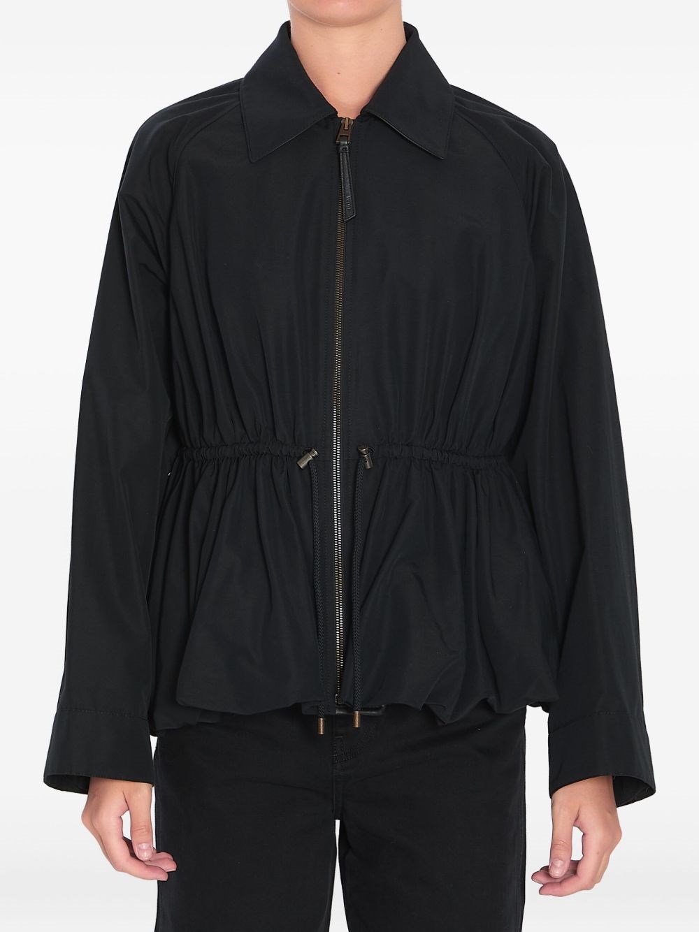 Loewe Cotton Blend Blouson Jacket - Loewe - Modalova