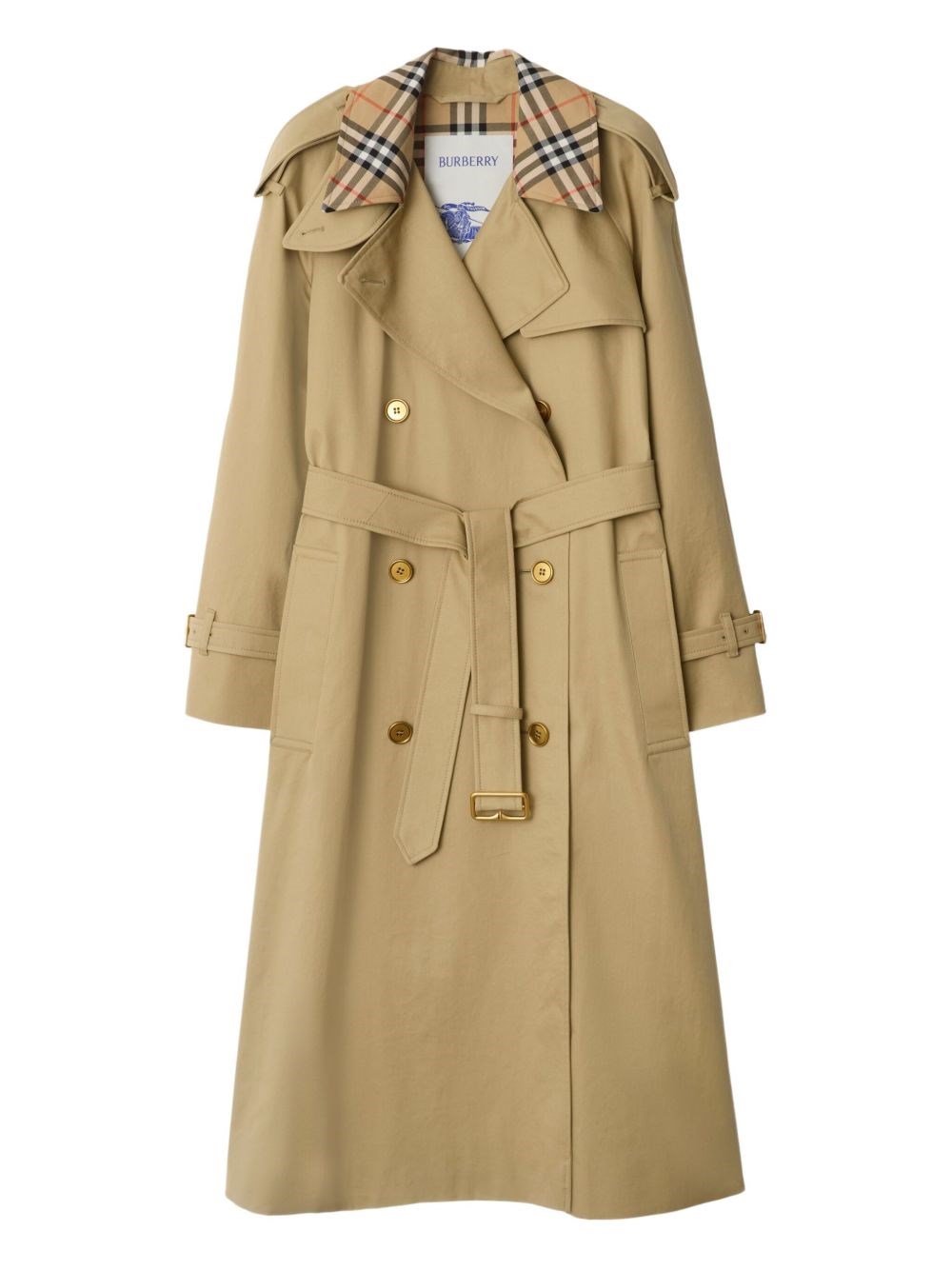 Burberry Cotton Trench Coat - Burberry - Modalova
