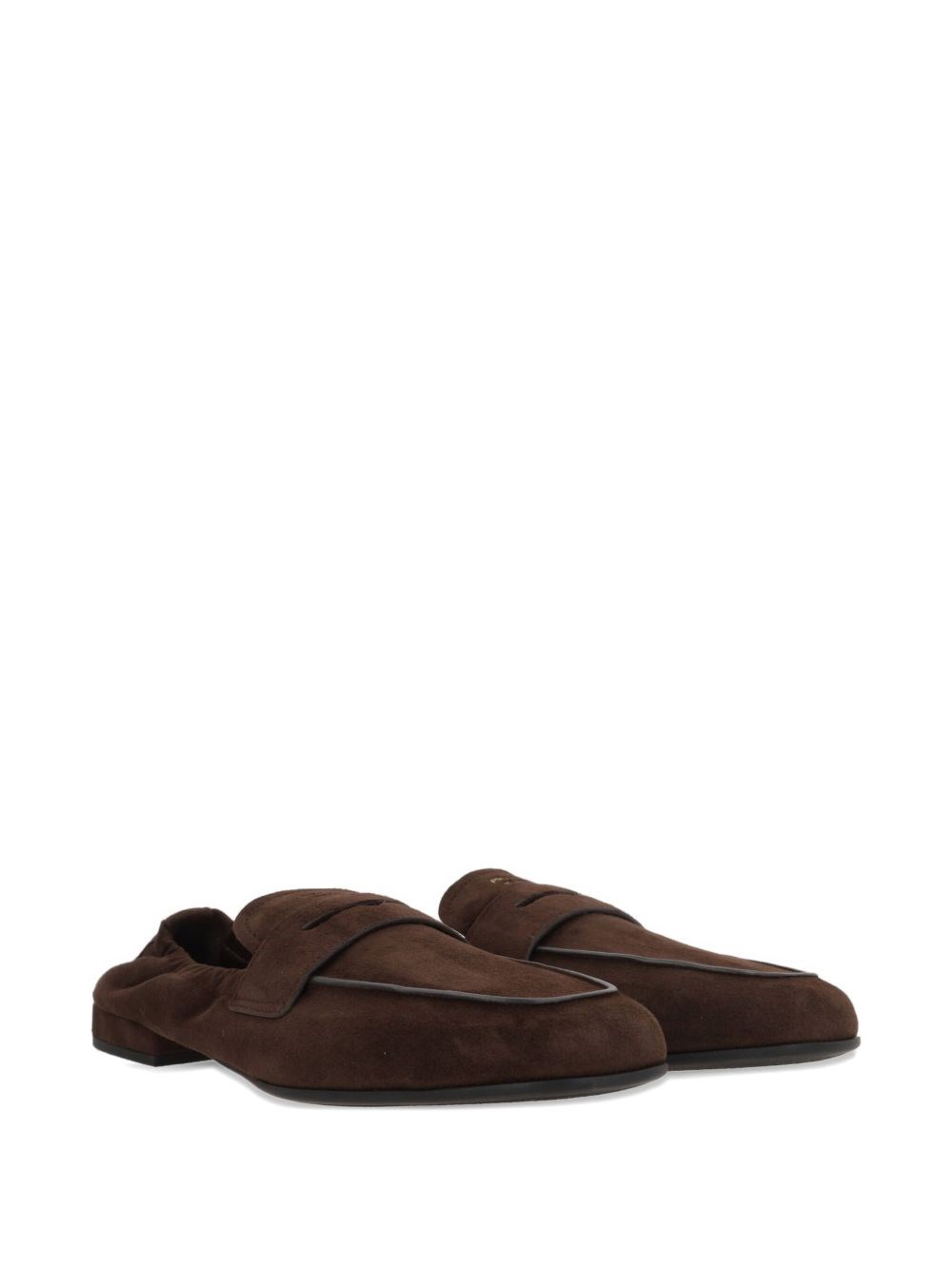 Prada Suede Leather Loafers - Prada - Modalova