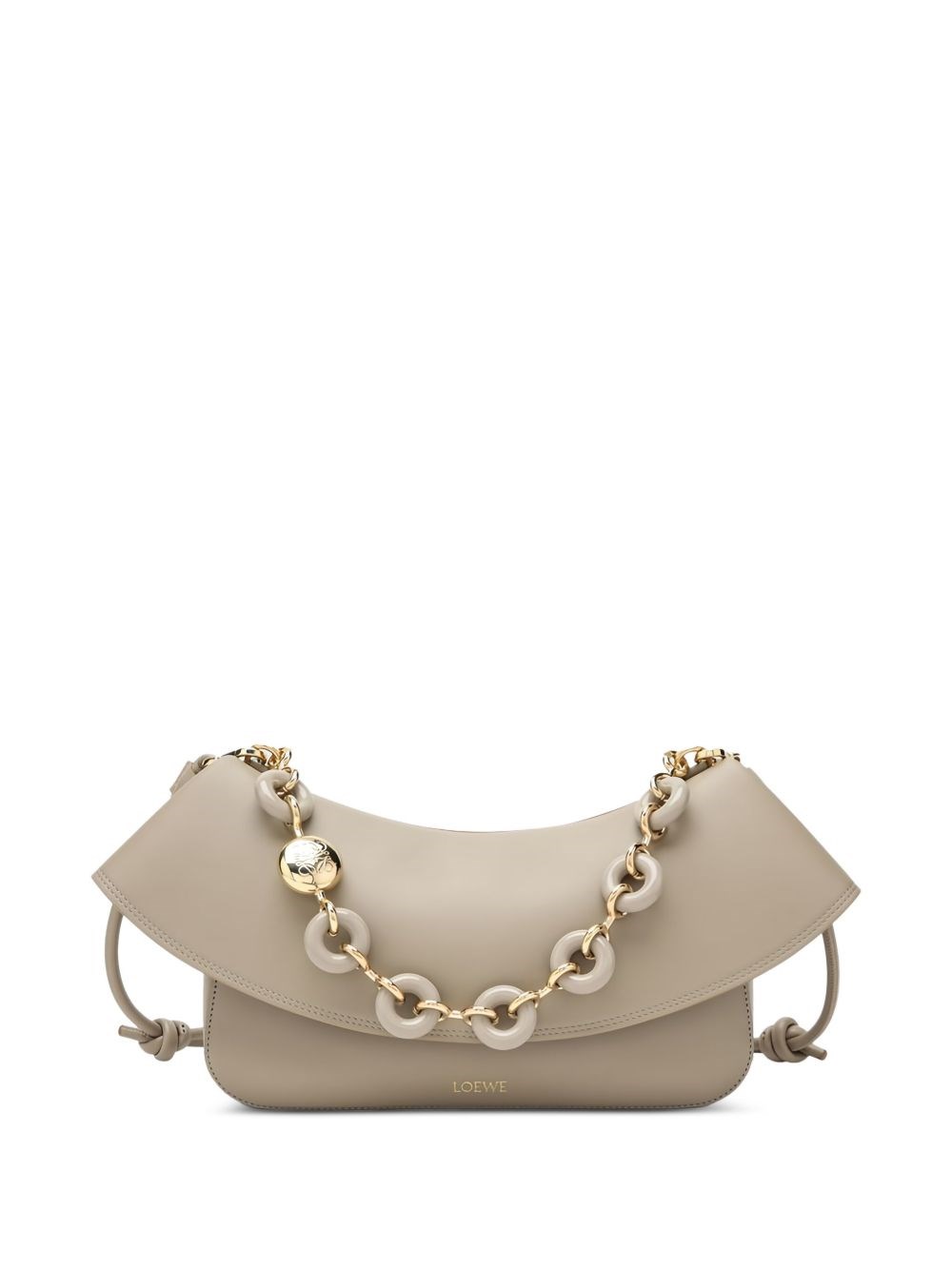 Loewe Women Ola Medium Leather Shoulder Bag In Multi