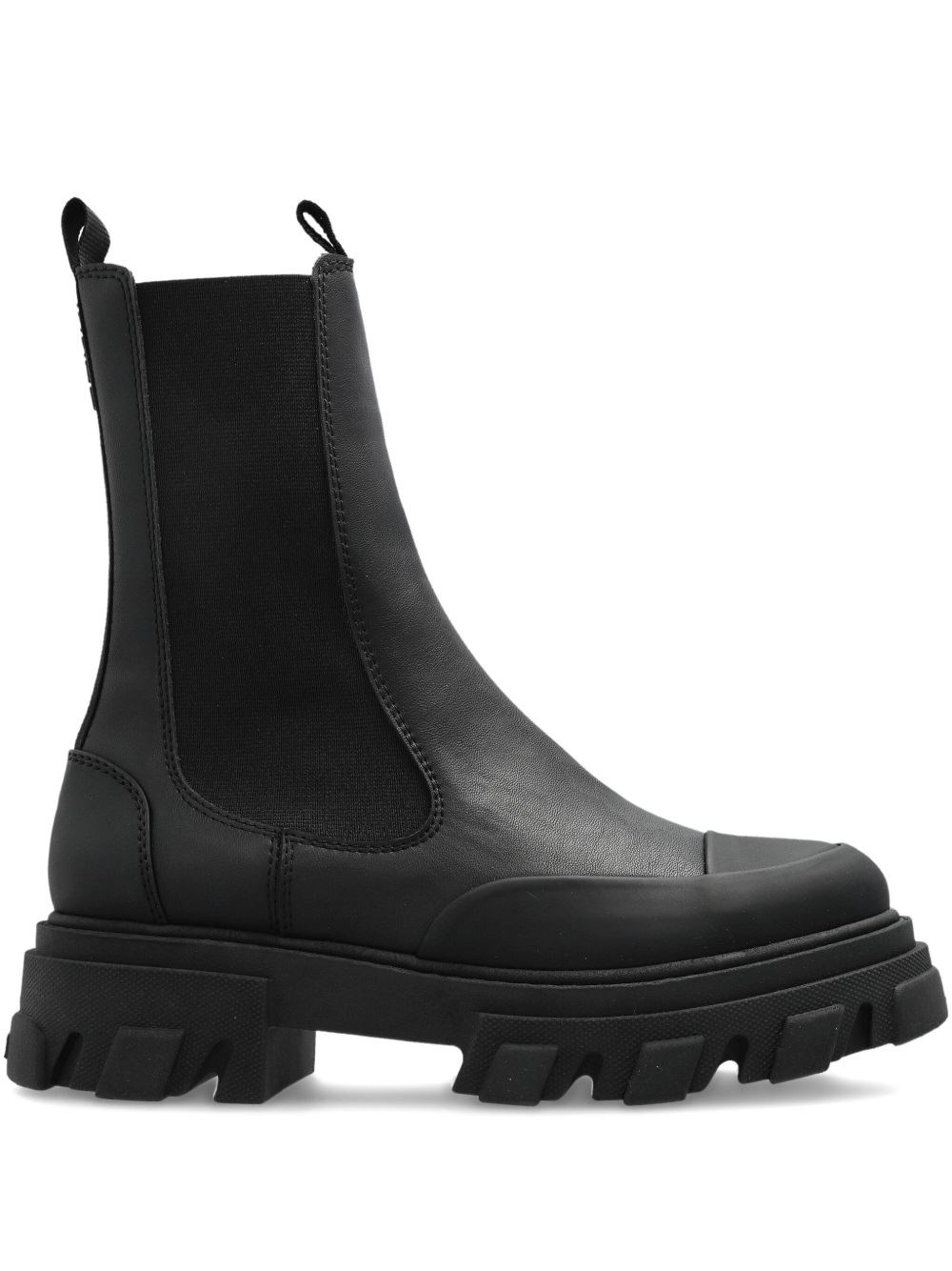 Ganni Chelsea Mid Leather Boots