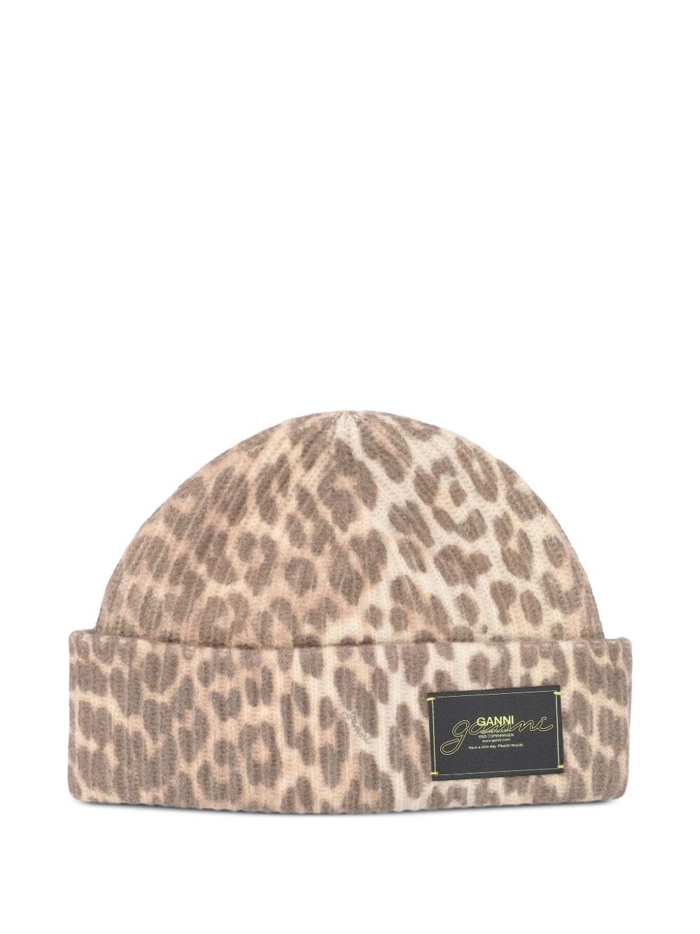 GANNI Wool Beanie - GANNI - Modalova