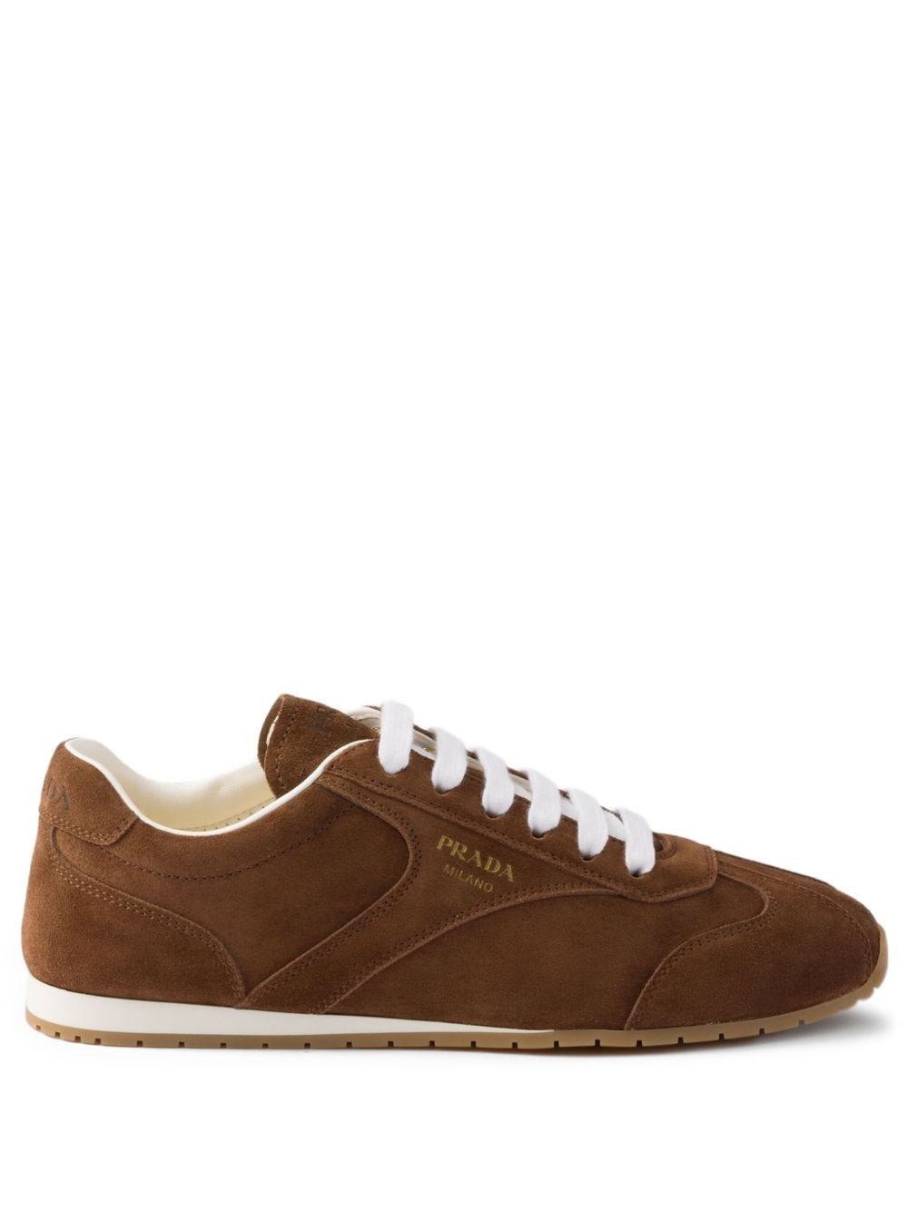 Prada Suede Leather Sneakers