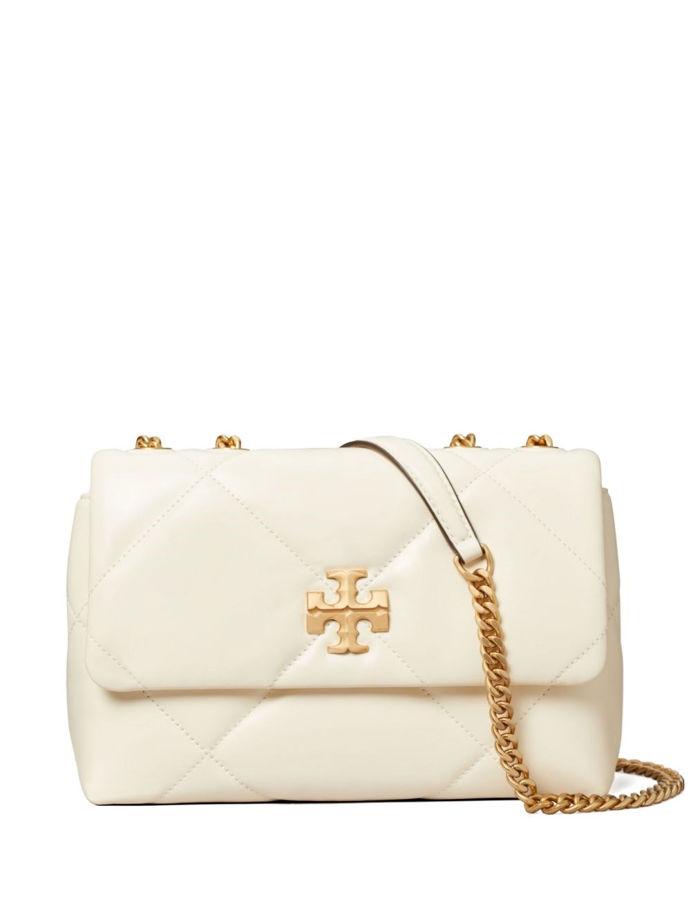 Tory Burch Kira Diamond Small Leather Shoulder Bag