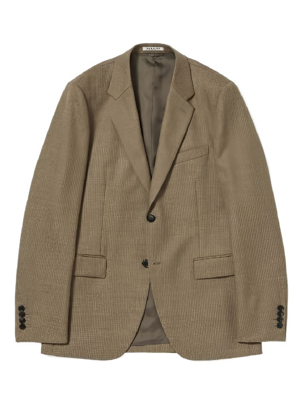 Wool Single-Breasted Blazer Jacket - AURALEE - Modalova