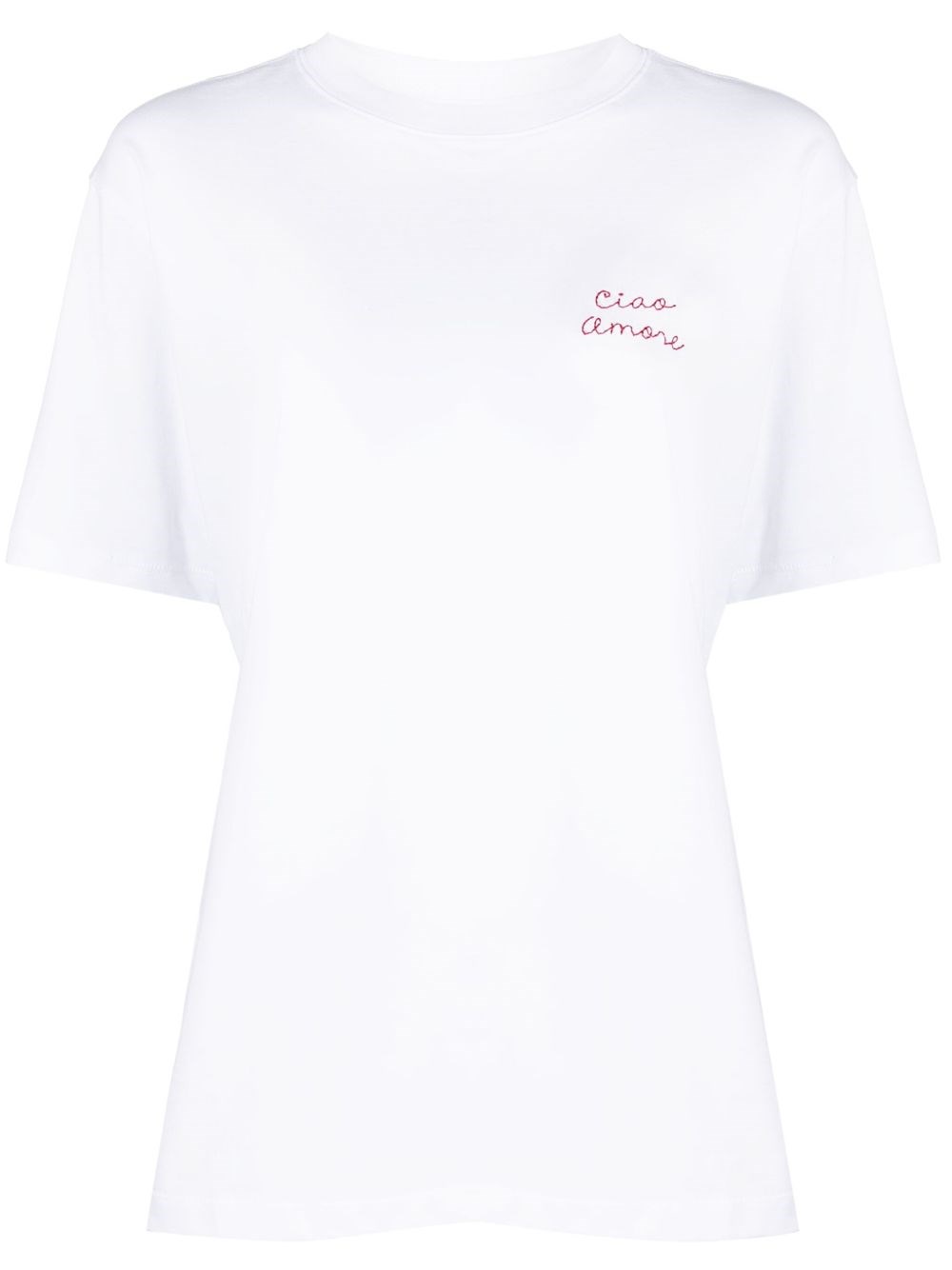 Giada Benincasa T-shirt Ciao Amore In White