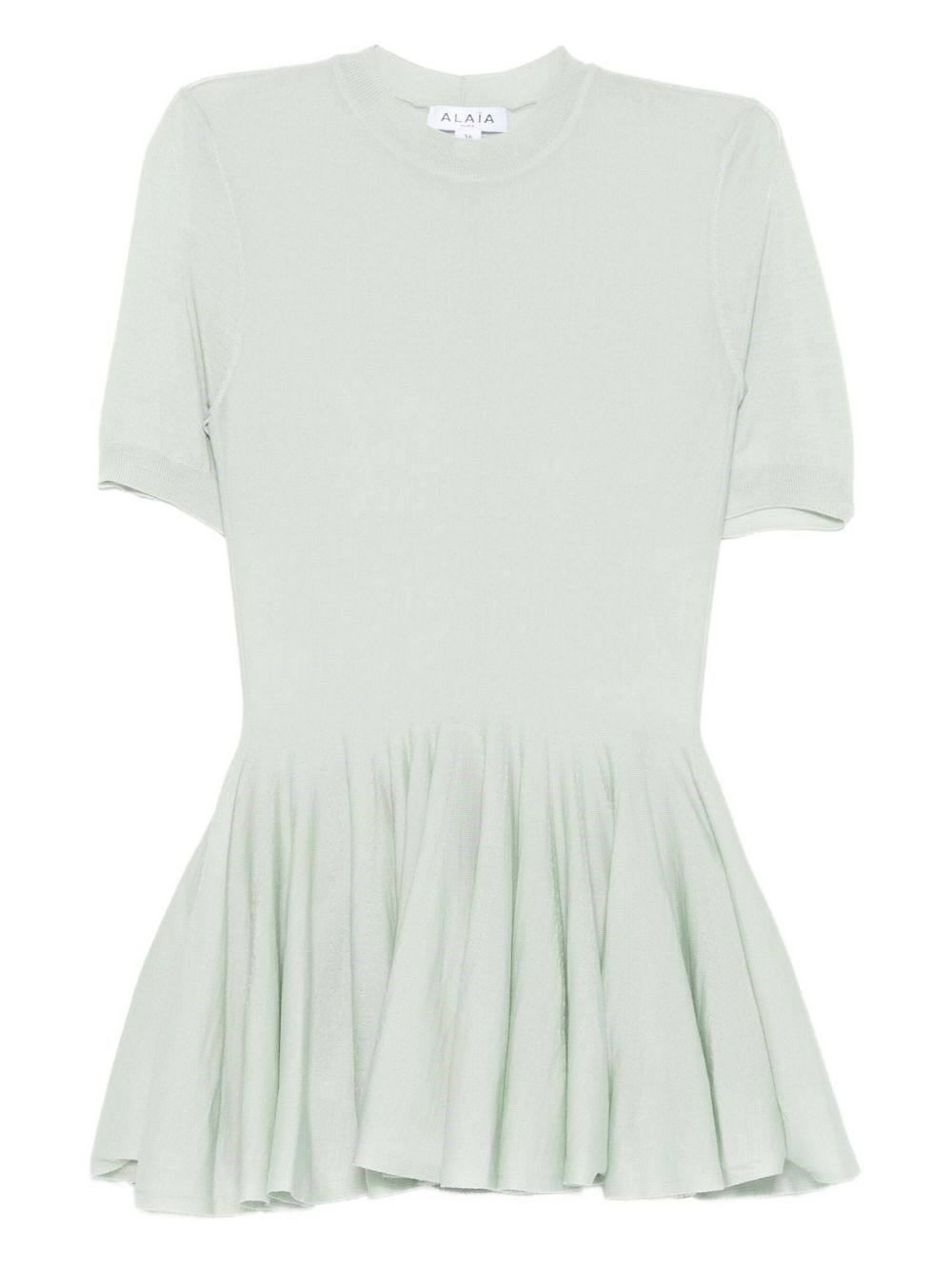 Alaïa Wool Peplum Top