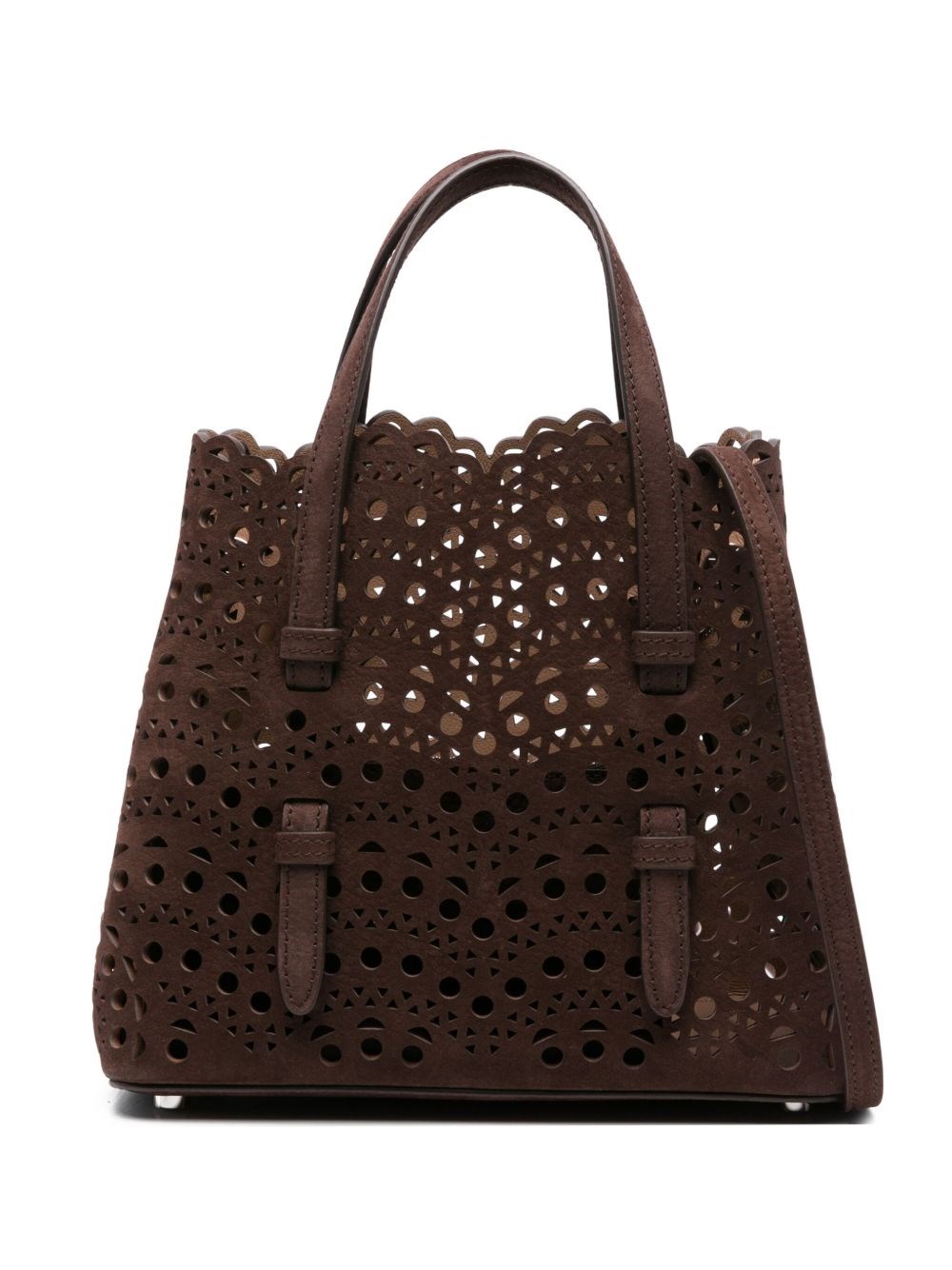 Alaïa Mina 20 Leather Handbag - Alaïa - Modalova