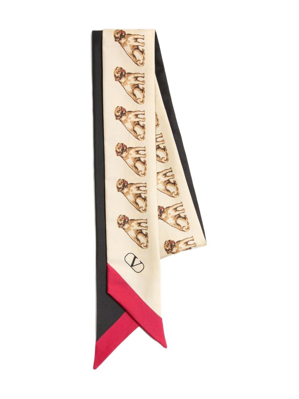 Valentino Garavani Printed Silk Foulard