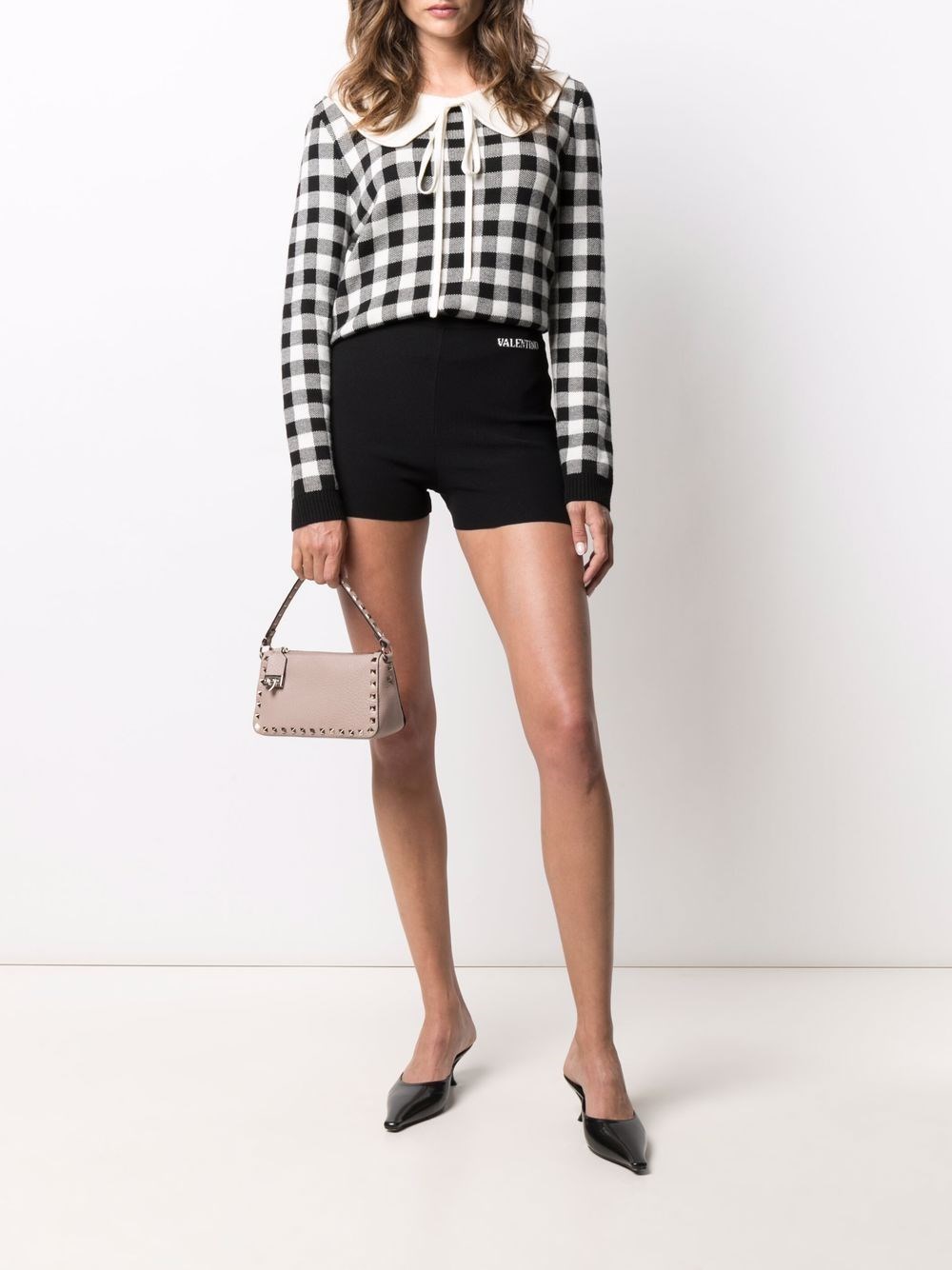 Rockstud Small Leather Shoulder Bag - Valentino Garavani - Modalova