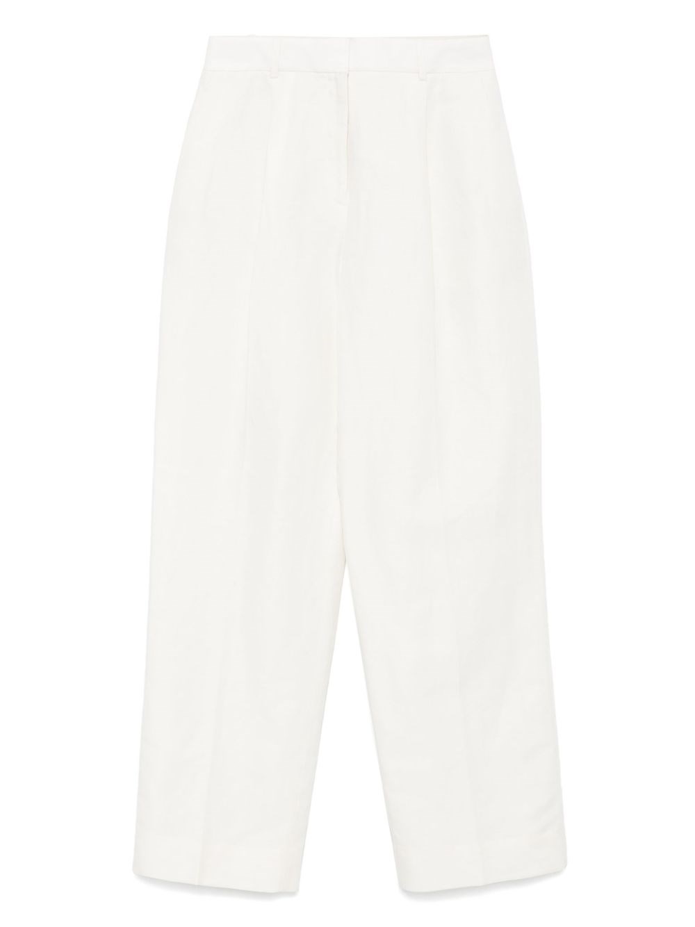 Structured Linen Pleated Pant - Calvin Klein - Modalova