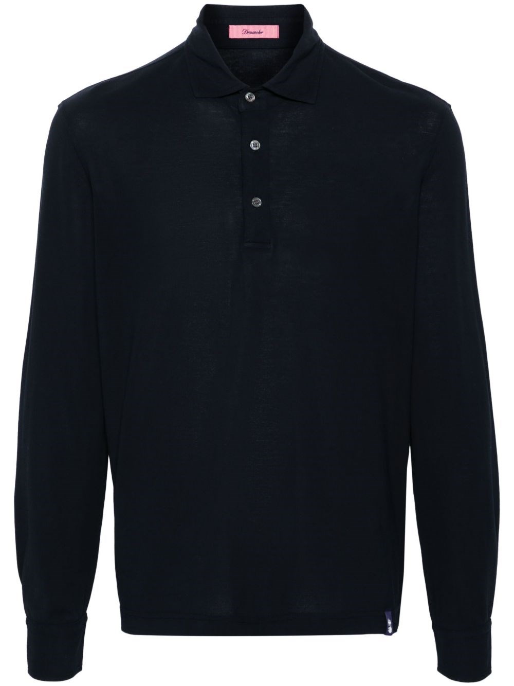 Drumohr Long-Sleeved Cotton Polo - Drumohr - Modalova