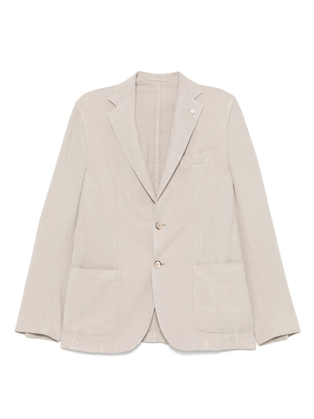 Single Breasted Blazer - Luigi Bianchi - Modalova