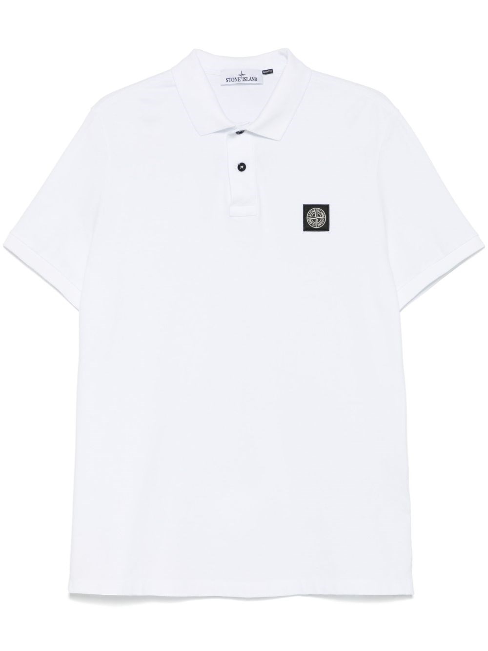 Polo Shirt With Compass Application - Stone Island - Modalova