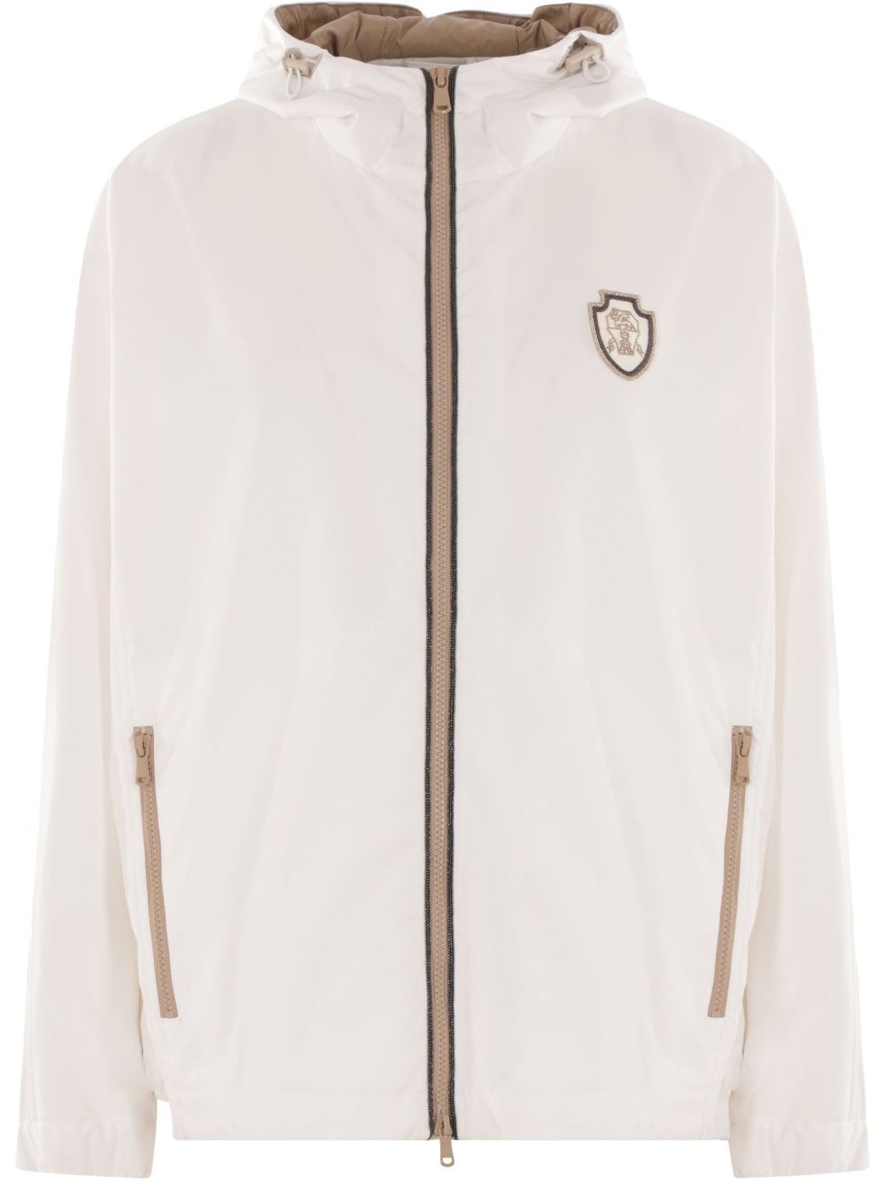 Brunello Cucinelli Women Nylon Hooded Jacket