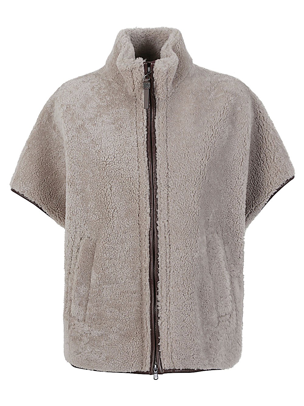 Brunello Cucinelli Zipped Cape - Brunello Cucinelli - Modalova
