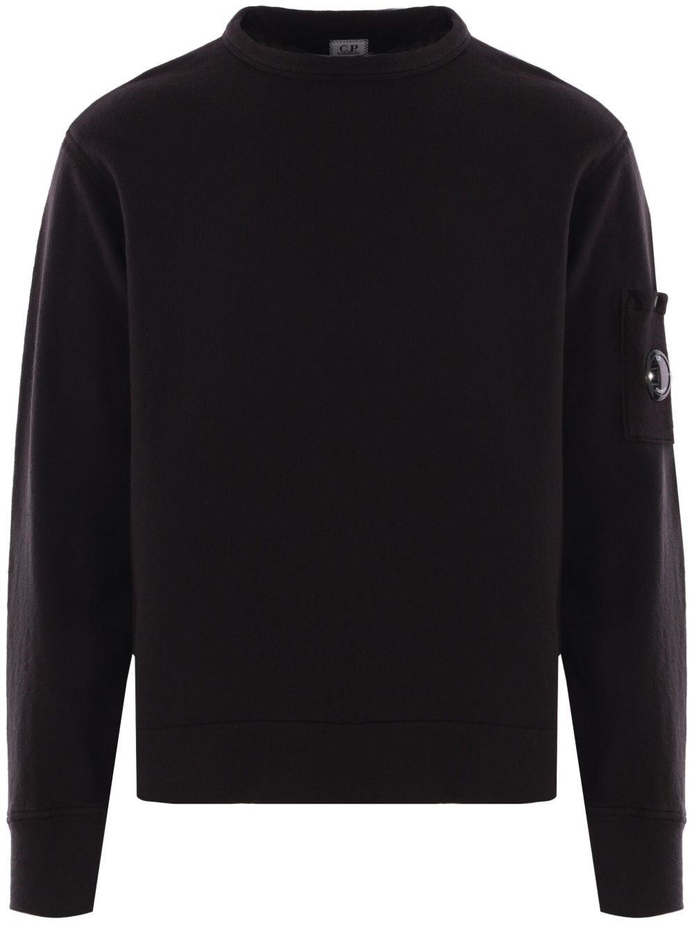 Logo Cotton Crewneck Sweatshirt - C.P. COMPANY - Modalova