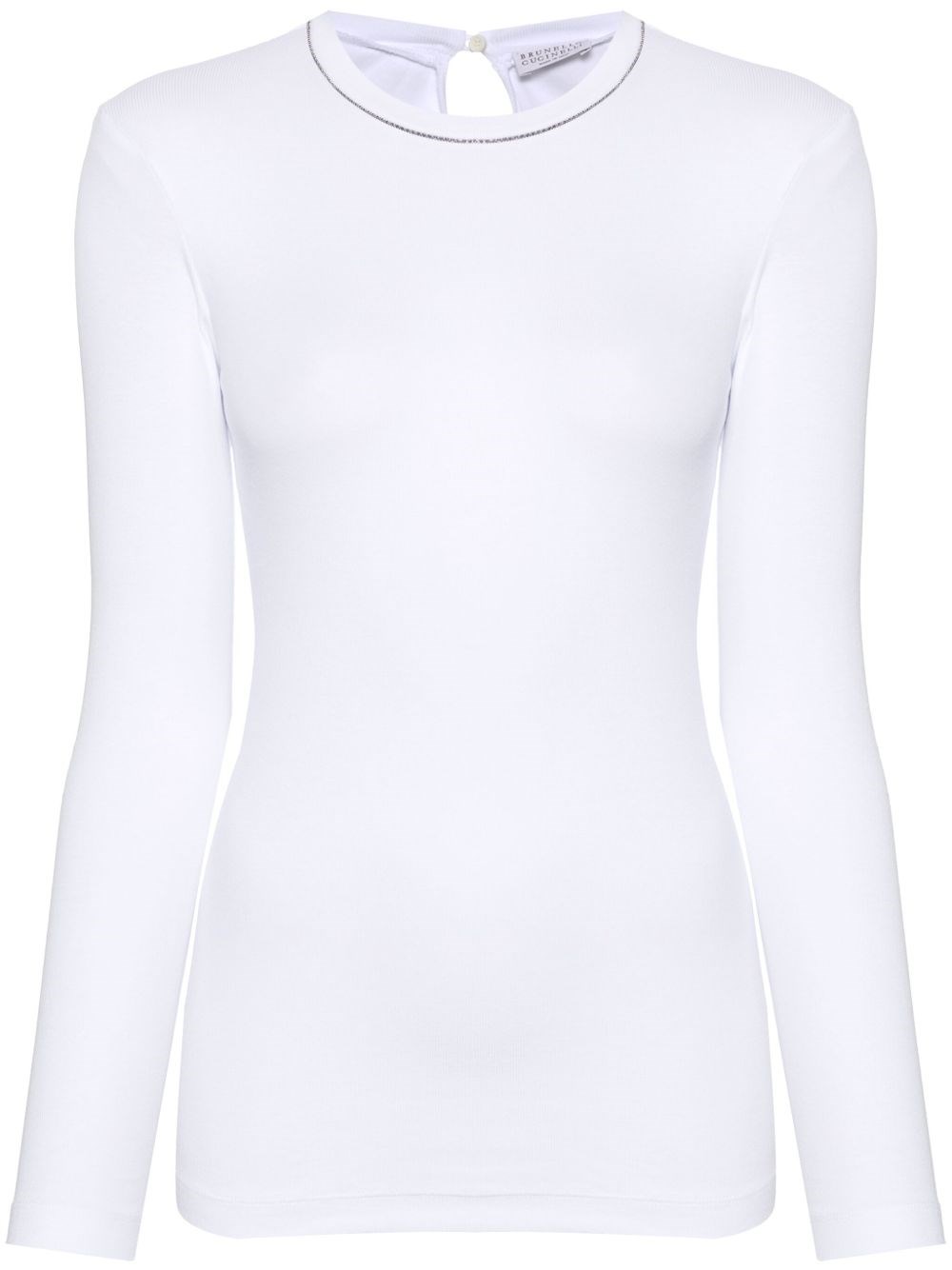 Cotton Crewneck Sweater - Brunello Cucinelli - Modalova