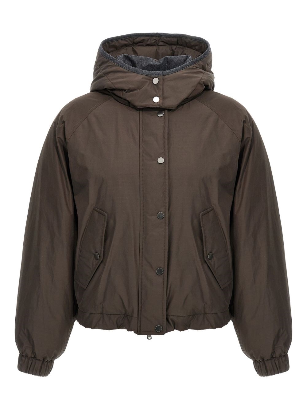 Short Down Jacket - Brunello Cucinelli - Modalova