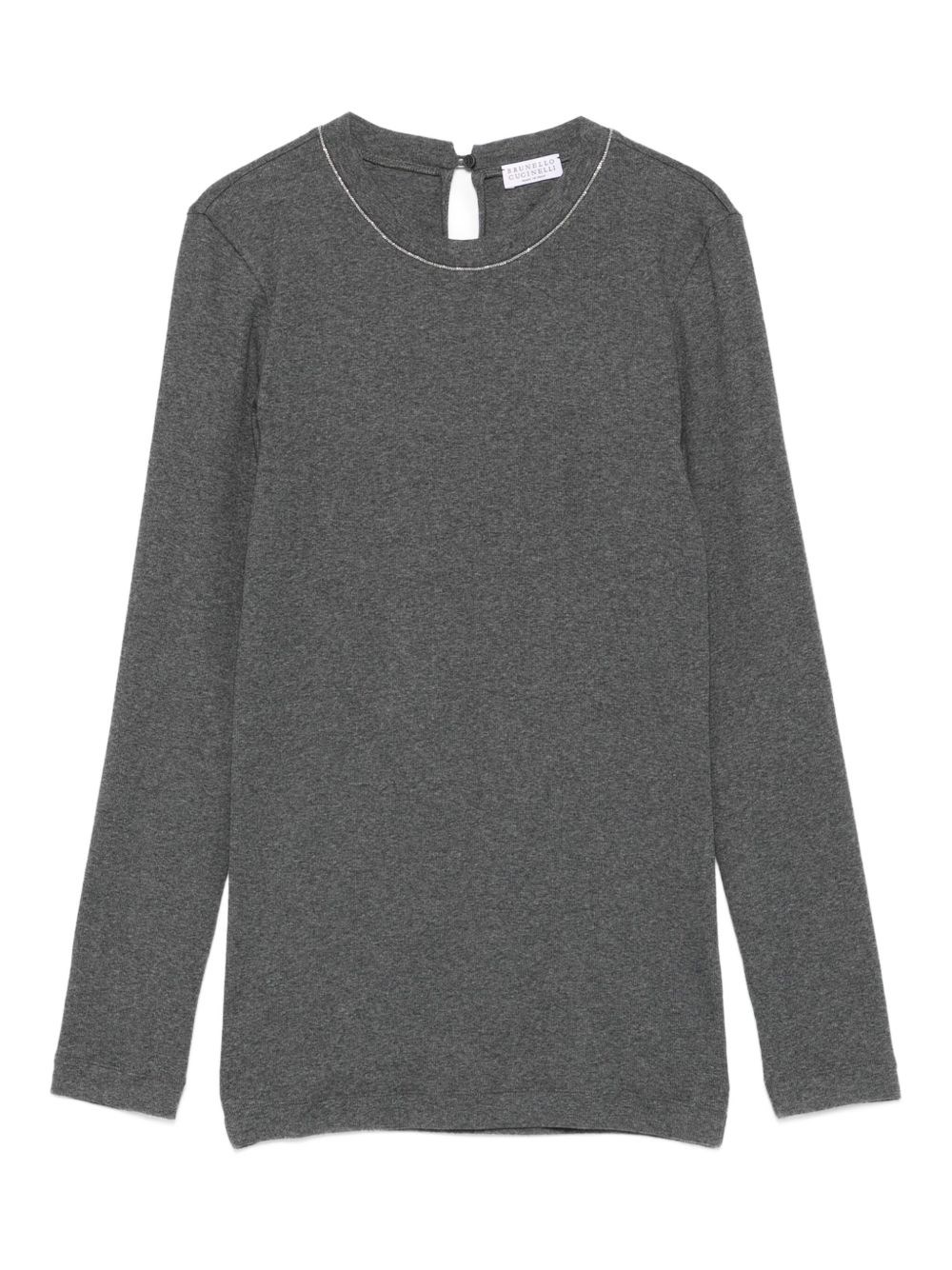 Cotton Crewneck Sweater - Brunello Cucinelli - Modalova