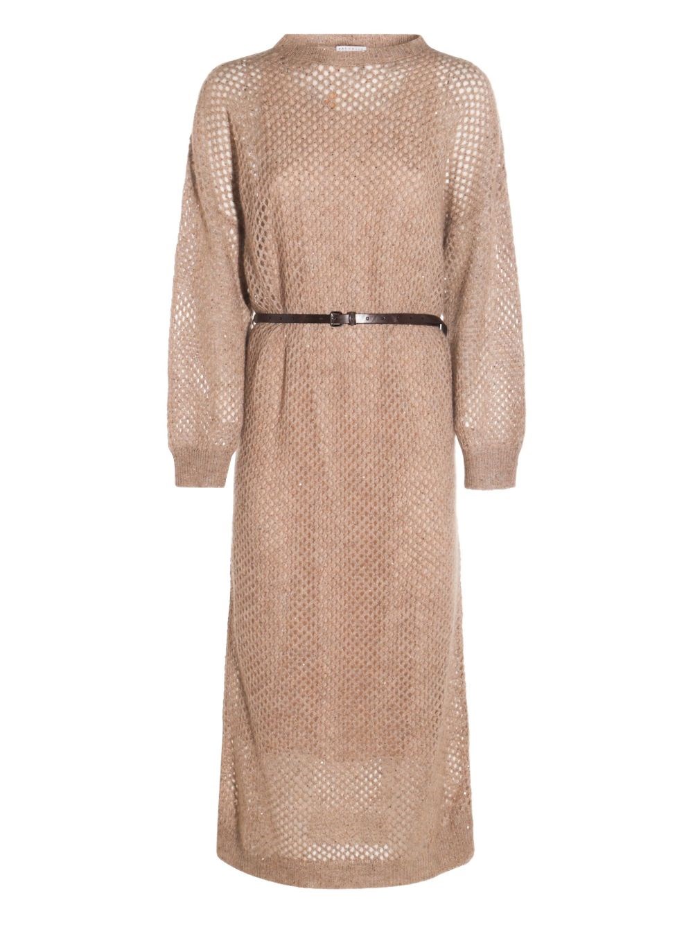 Brunello Cucinelli Wool Long Dress - Brunello Cucinelli - Modalova