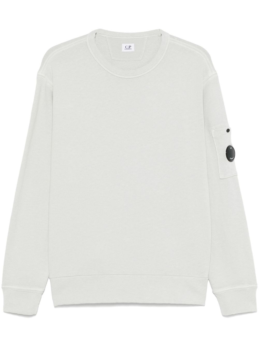 C.p. Company C.p.company Logo Cotton Crewneck Sweatshirt