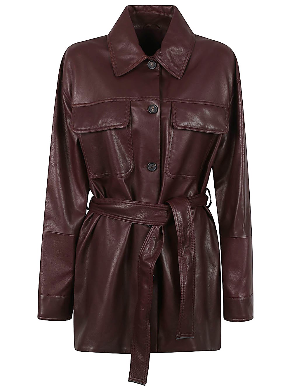 Brunello Cucinelli Leather Jacket - Brunello Cucinelli - Modalova