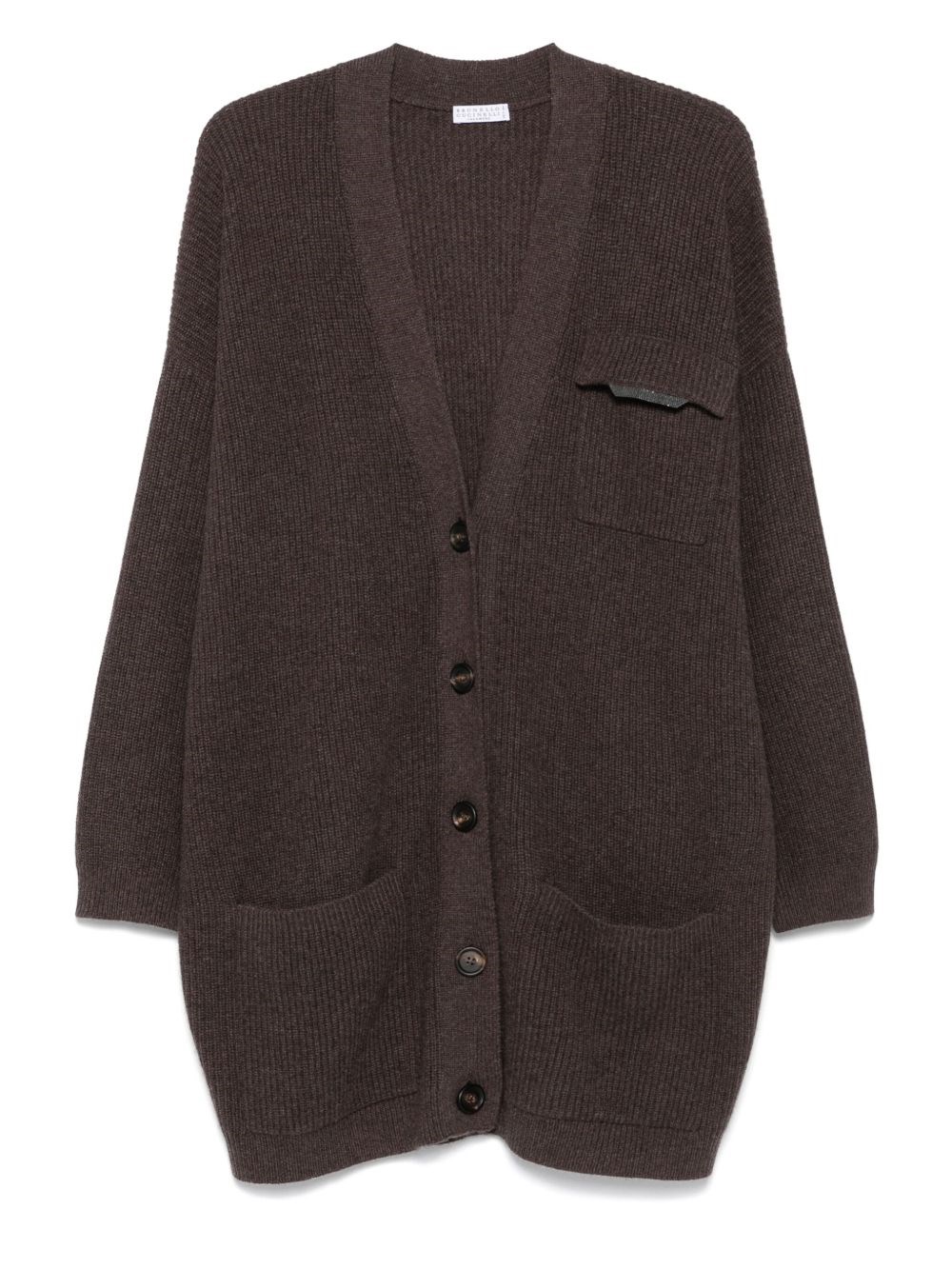 Cashmere V-Necked Cardigan - Brunello Cucinelli - Modalova