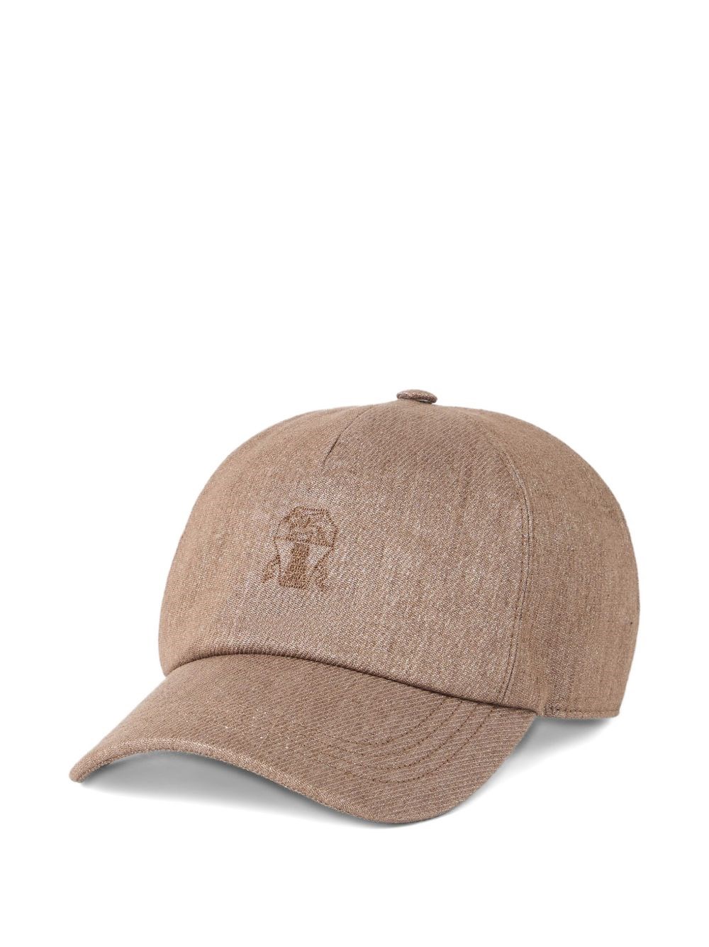 Brunello Cucinelli Linen Blend Baseball Cap
