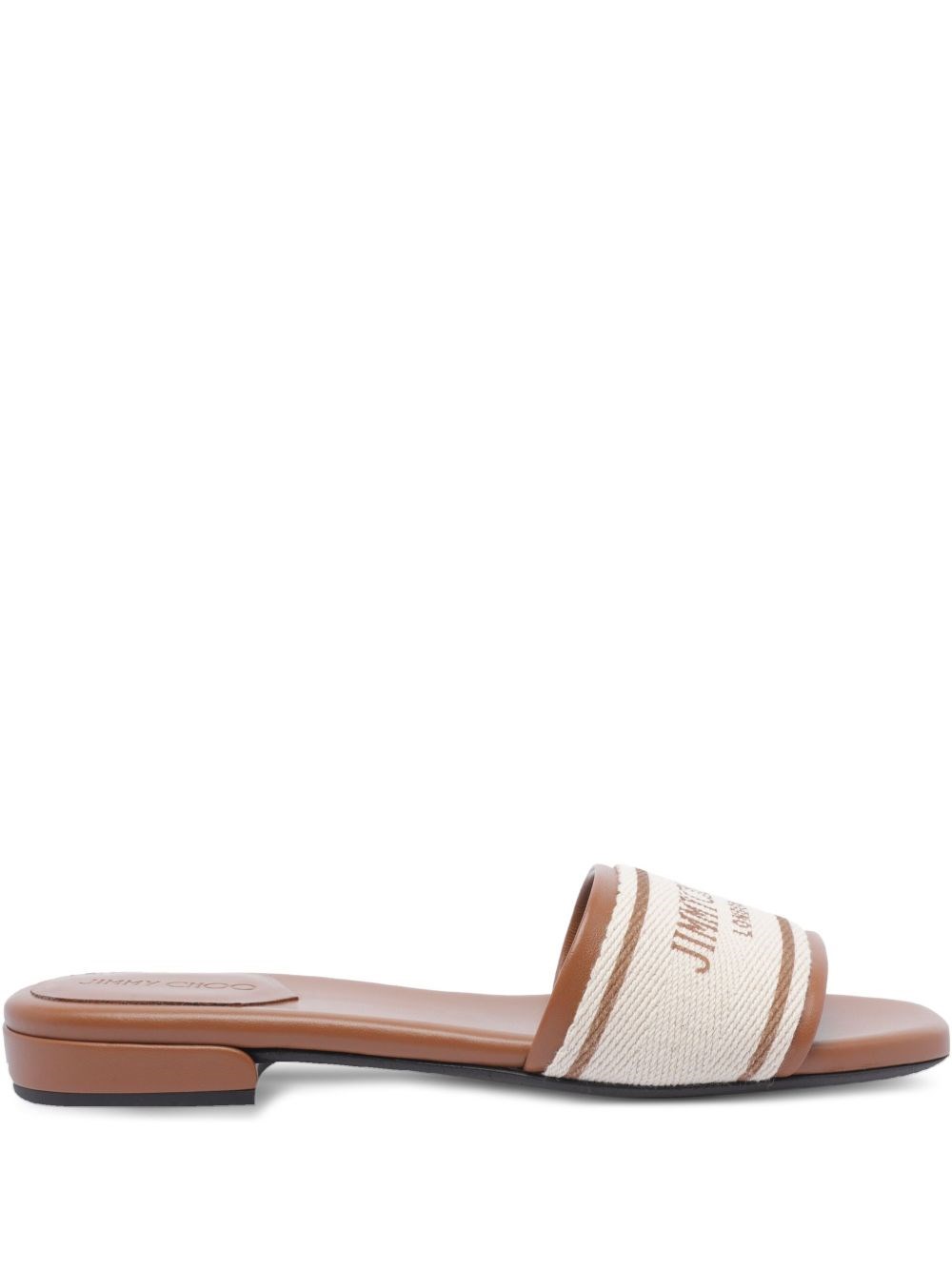 Joa Flat Canvas Flat Sandals - Jimmy Choo - Modalova