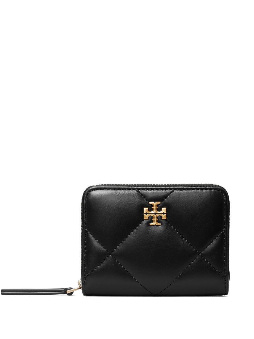 Tory Burch Kira Diamond Quilt Small Zip Around Wallet