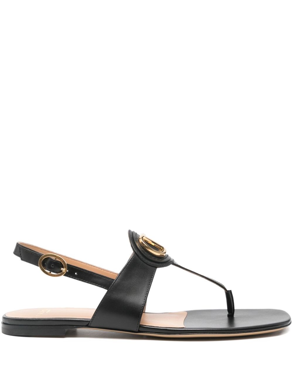 Vlogo Signature Leather Thong Sandals - Valentino Garavani - Modalova