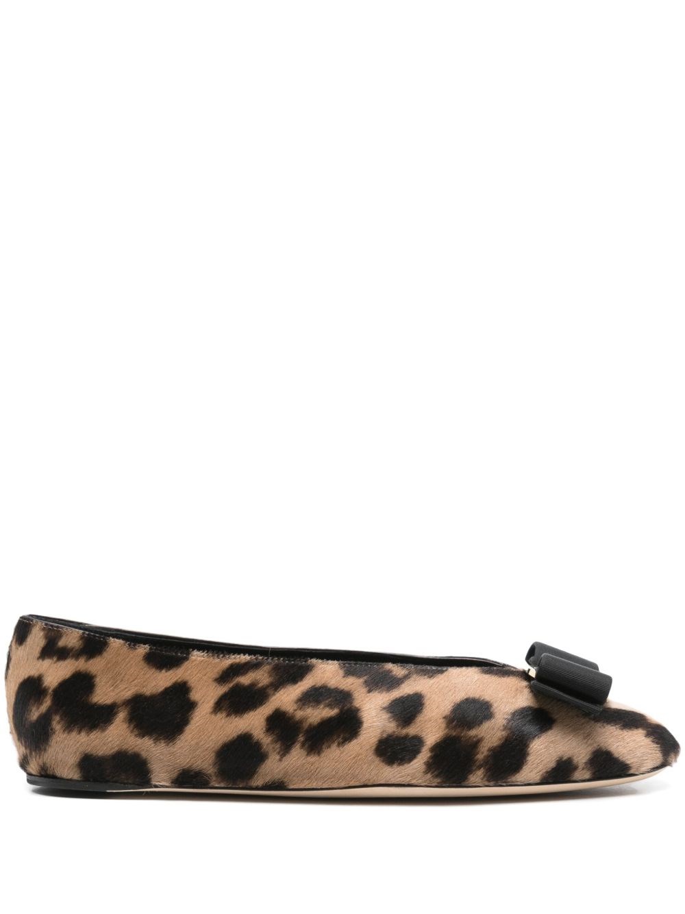 Ferragamo Leather Ballet Flats - Ferragamo - Modalova