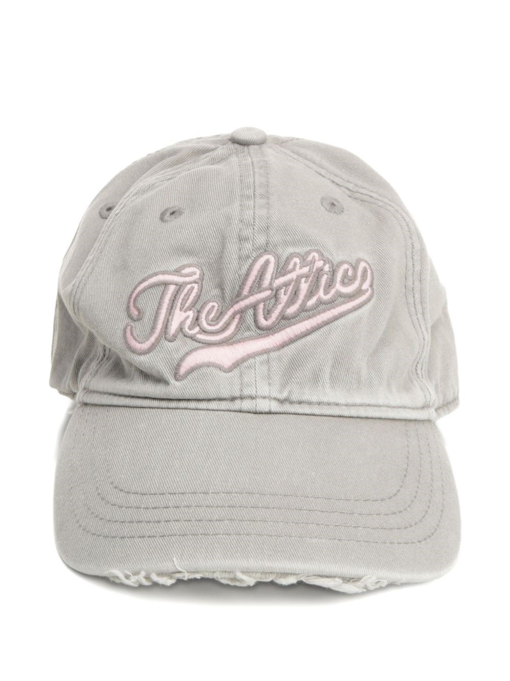 The Attico Logo Canvas Baseball Cap - The Attico - Modalova