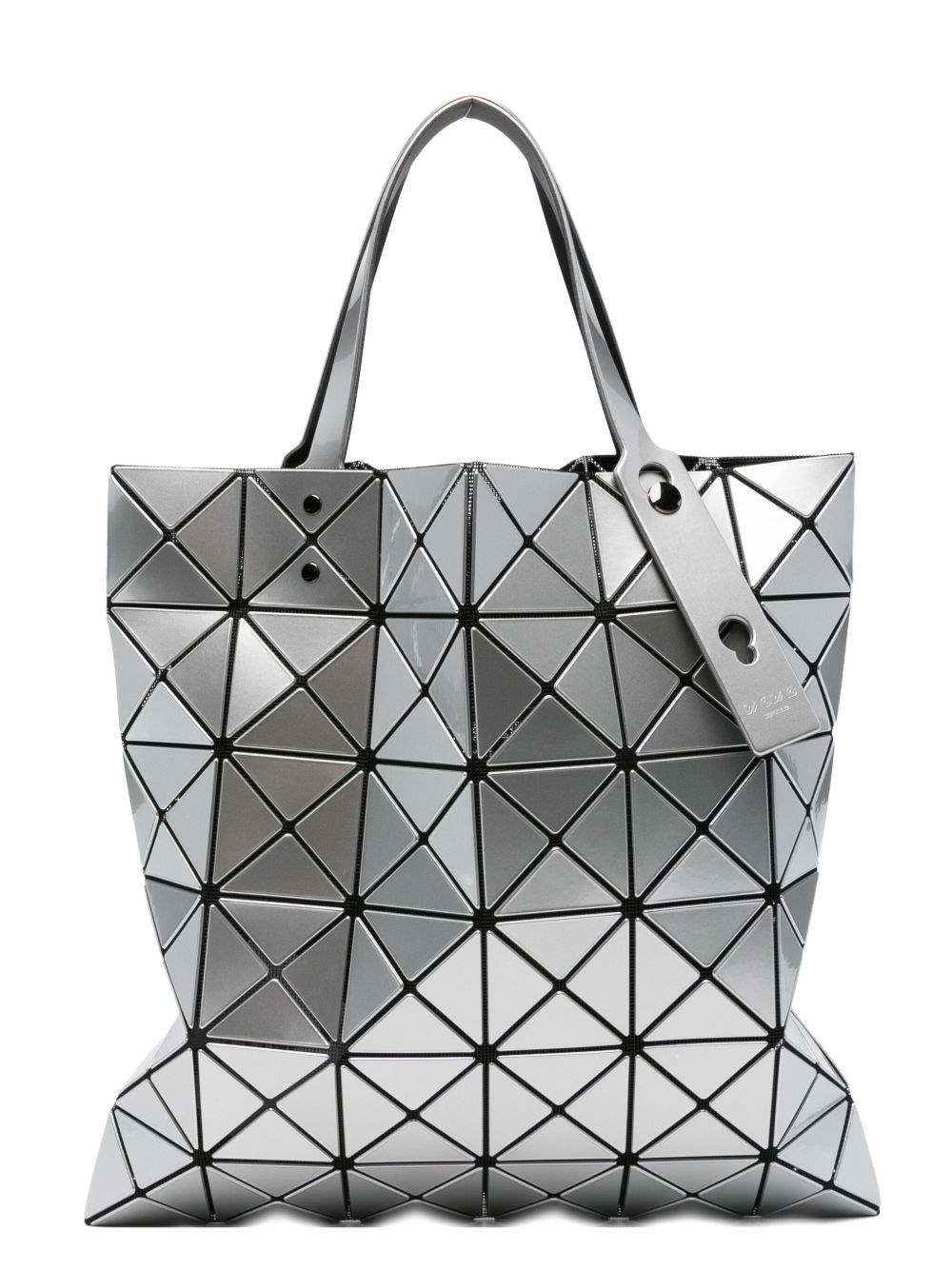 Bao Bao Issey Miyake Baobao Issey Miyake Lucent Shopping Bag In Silver