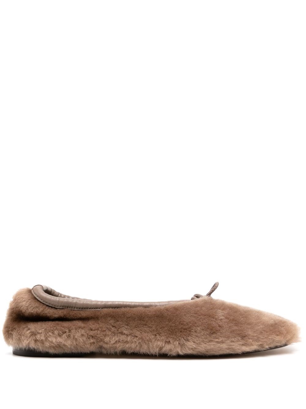 HEREU Puntera Shearling Ballets - HEREU - Modalova