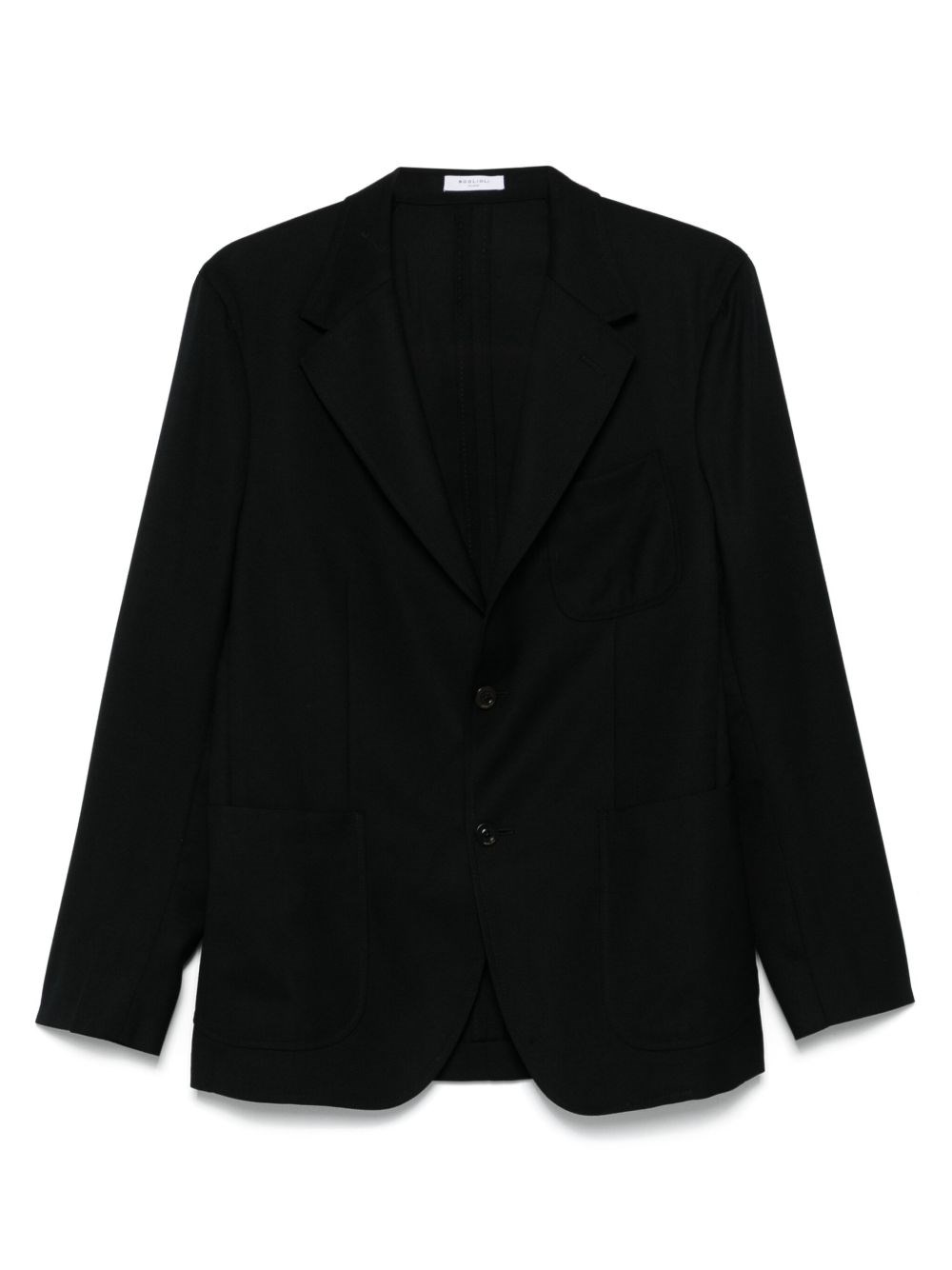 Wool Single-Breasted Jacket - Boglioli - Modalova