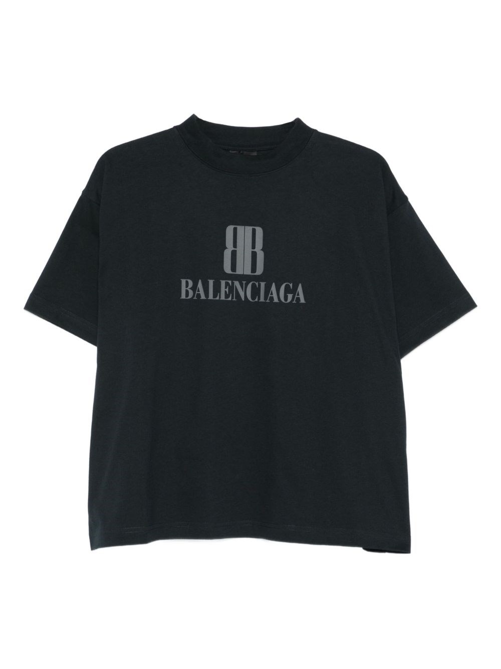 Balenciaga Nano Bb Cotton T-Shirt - Balenciaga - Modalova