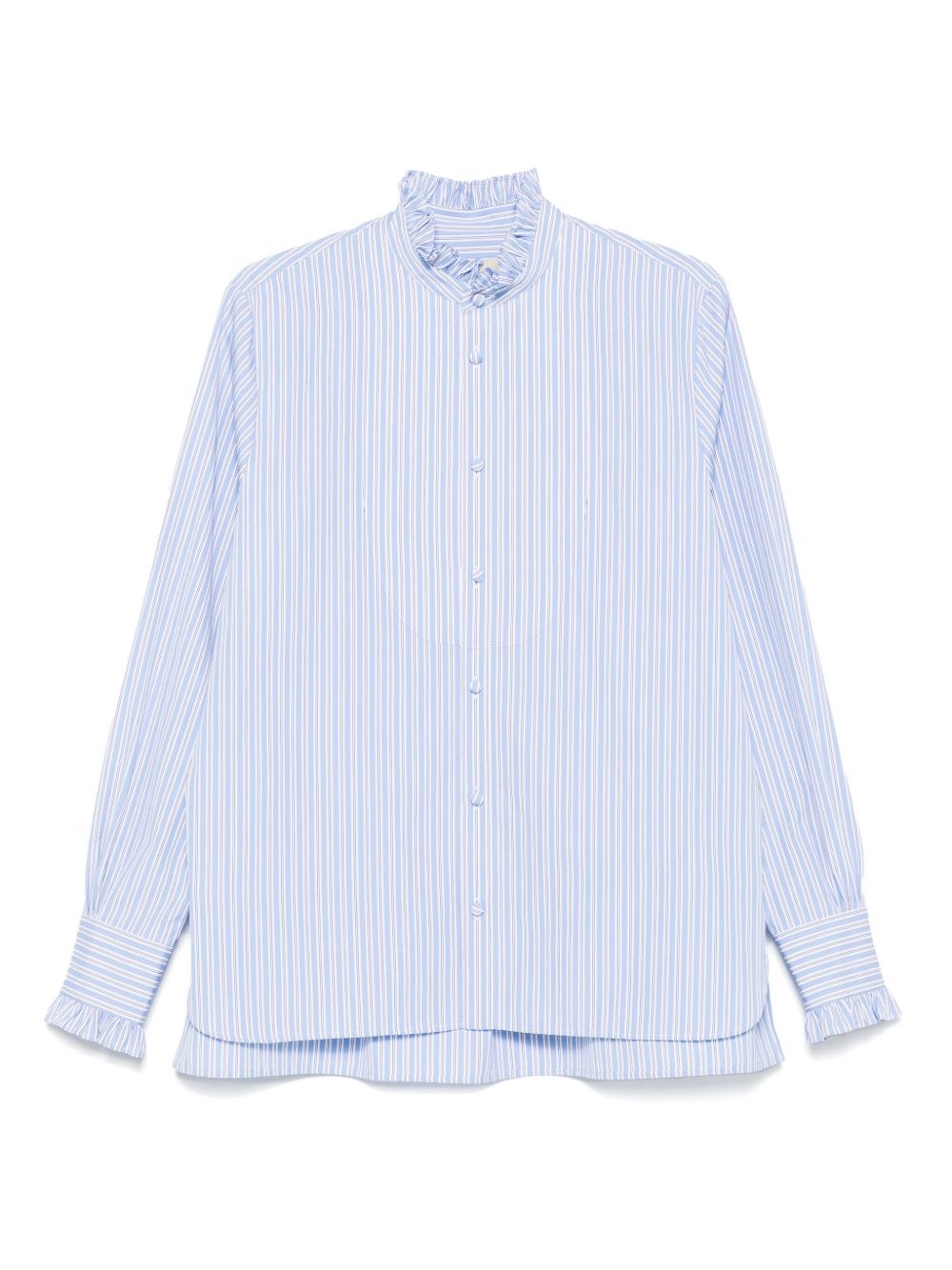 Valentino Striped Cotton Shirt - Valentino - Modalova