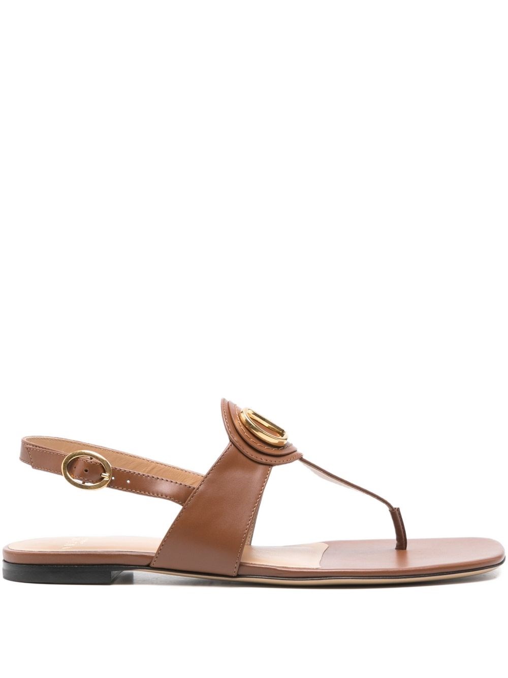 Vlogo Signature Leather Thong Sandals - Valentino Garavani - Modalova