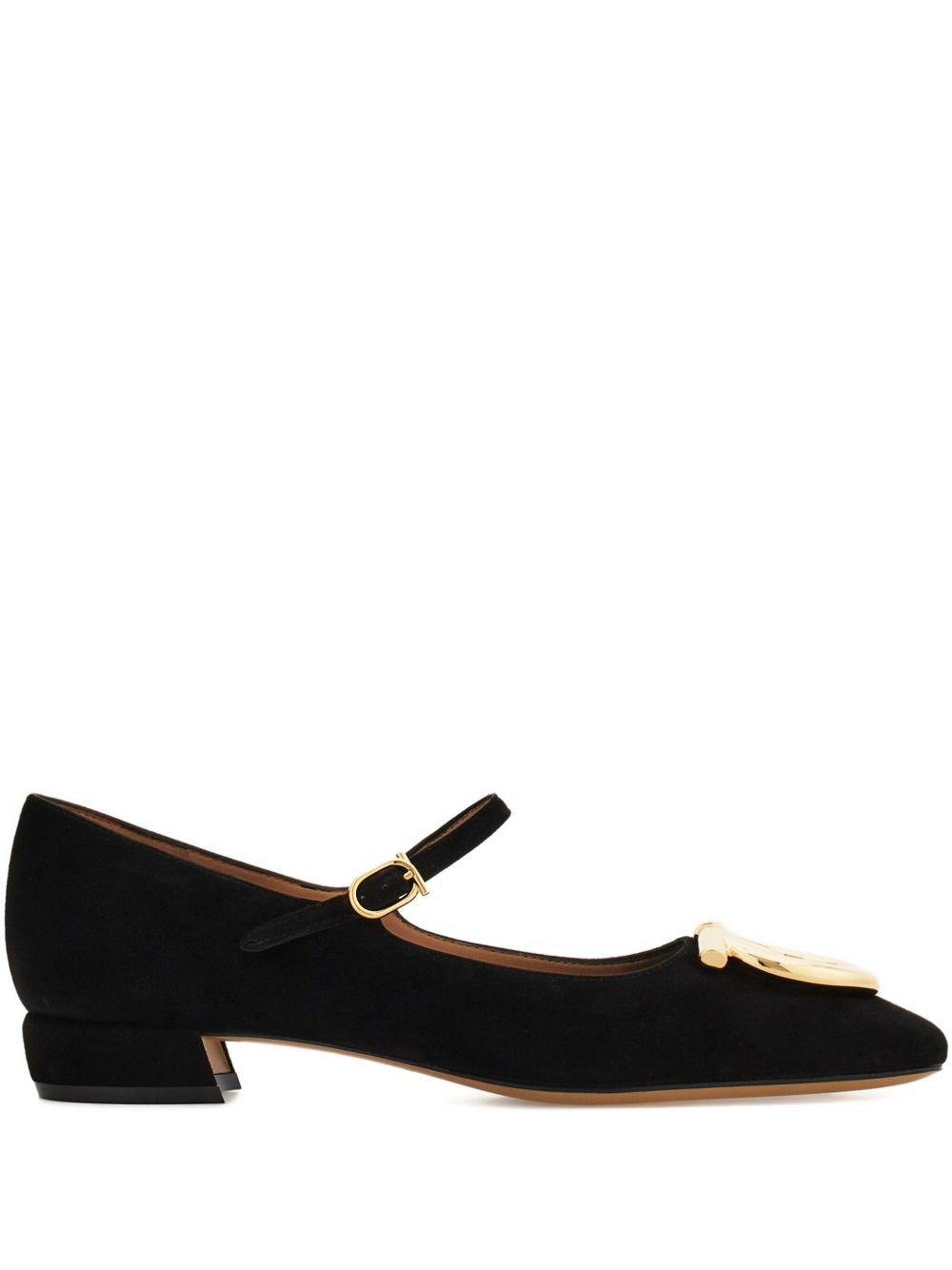 Ferragamo Leather Ballet Flats - Ferragamo - Modalova