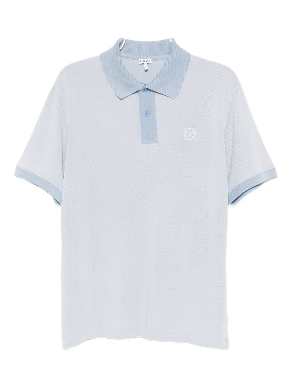 Loewe Logo Cotton Polo Shirt - Loewe - Modalova