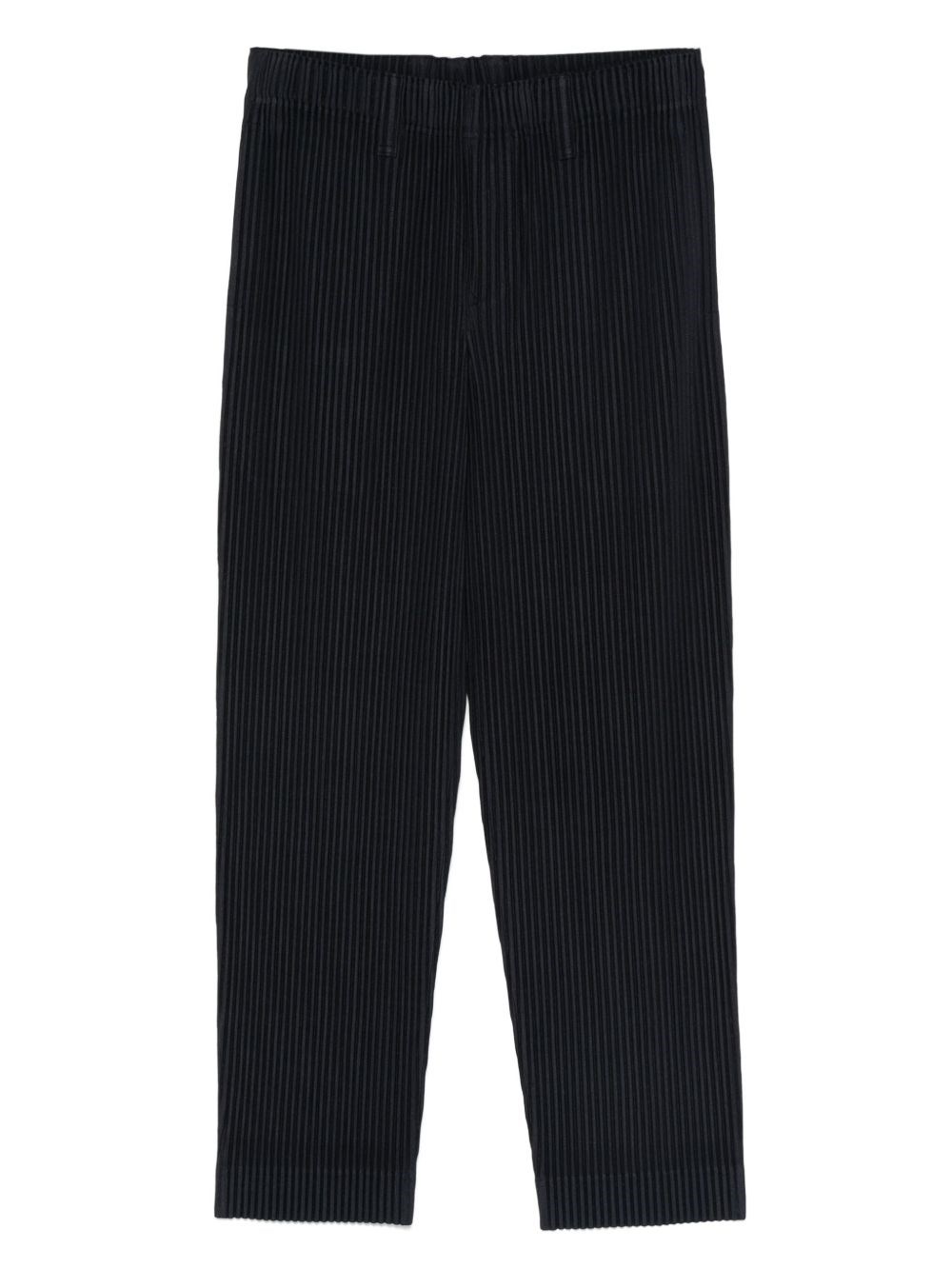 Issey Miyake Homme Plissé  Basics Trousers Clothing In Black