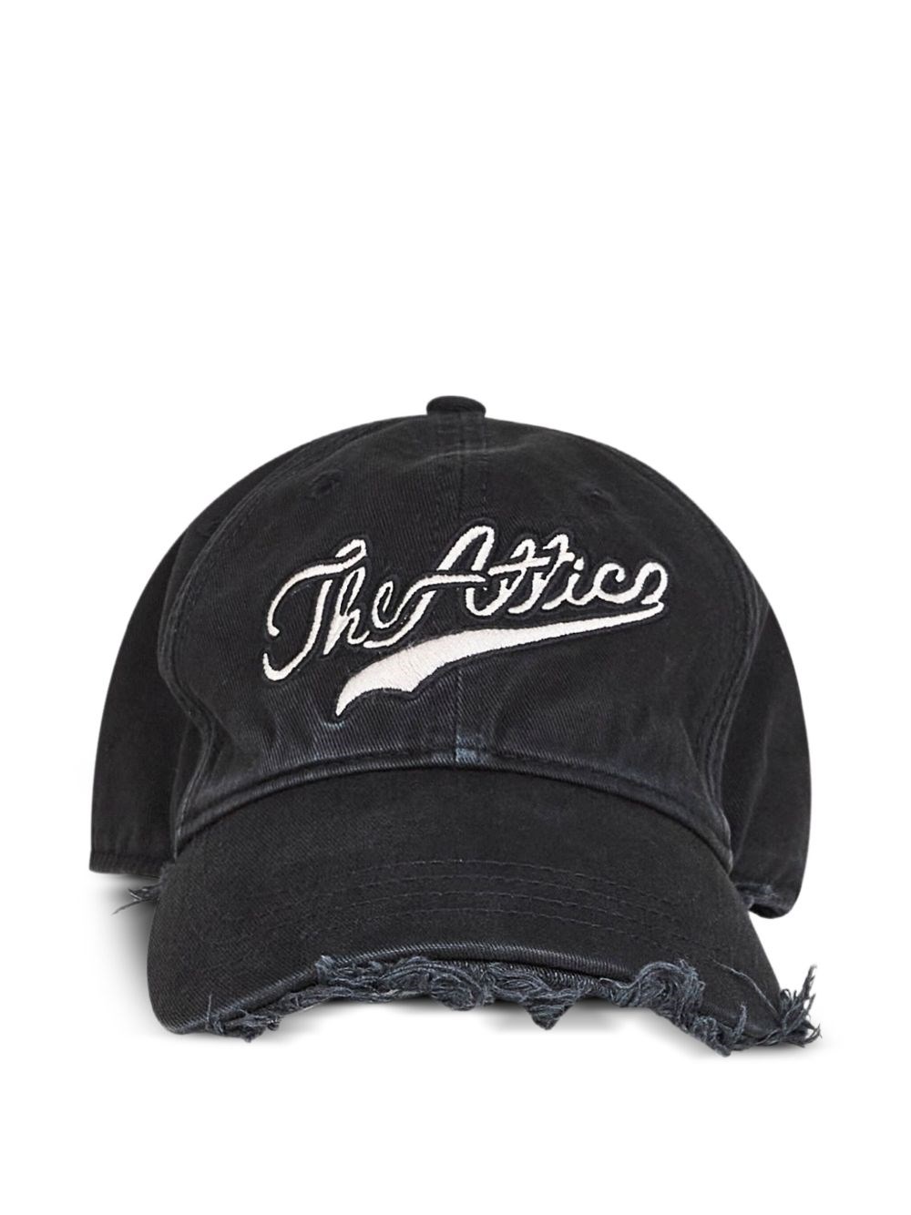 The Attico Logo Canvas Baseball Cap - The Attico - Modalova