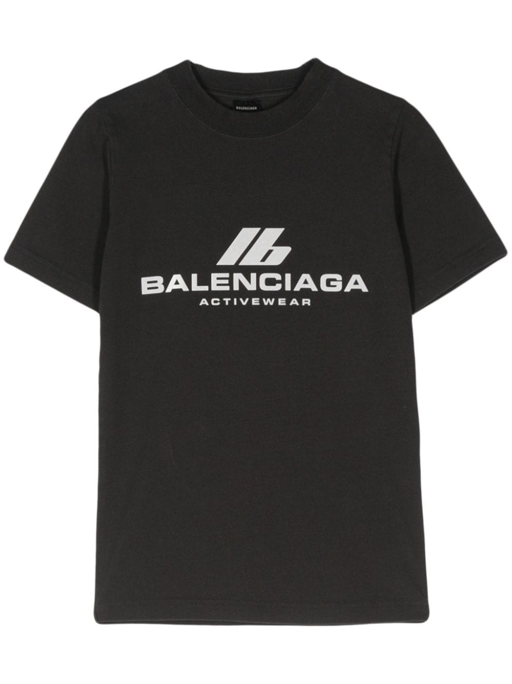 Balenciaga Logo Cotton T-Shirt - Balenciaga - Modalova