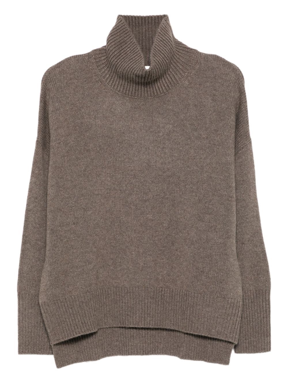 Lisa Yang Heidi Cashmere Turtle-neck Sweater In Brown